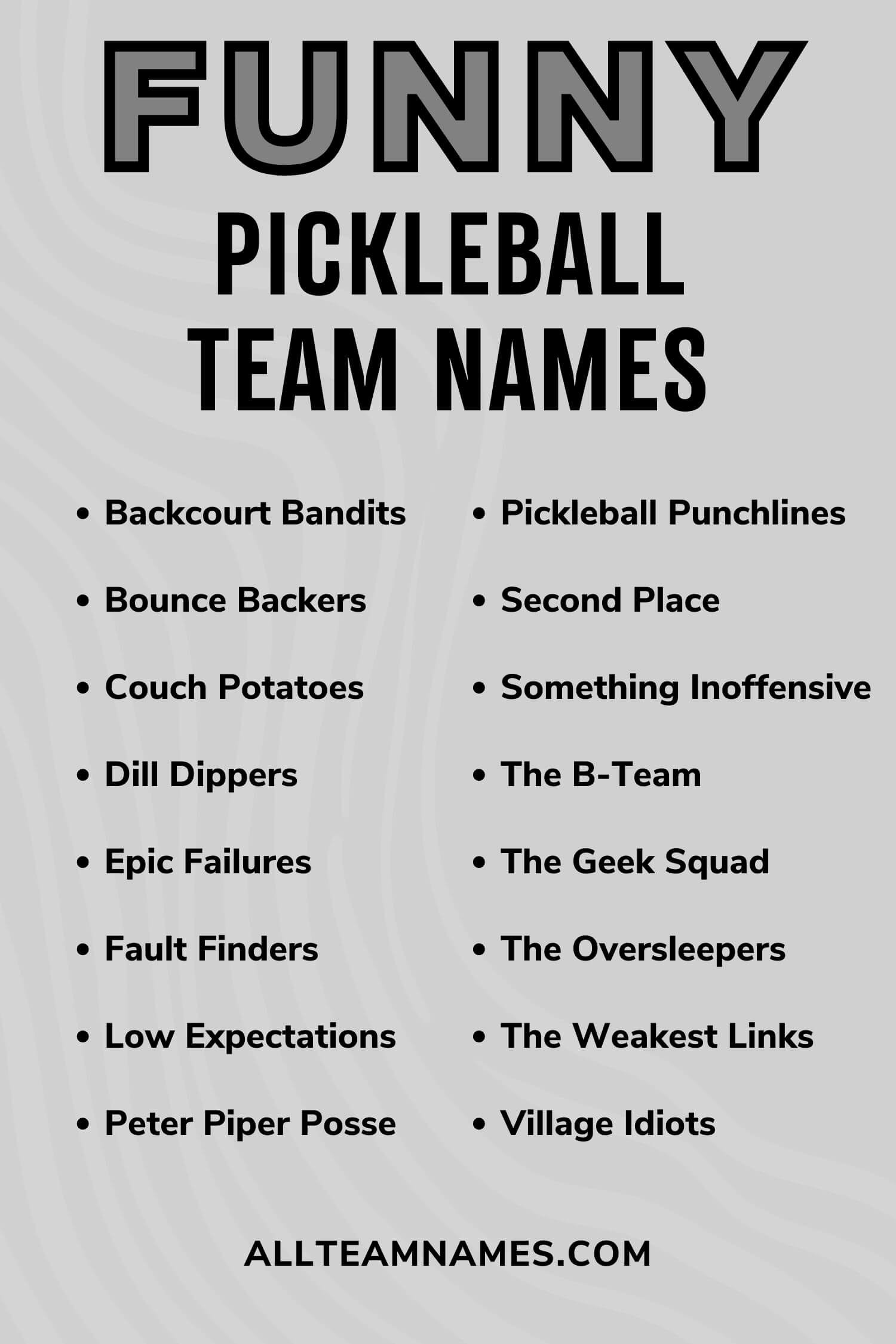 147 Pickleball Team Names That Are Creative and Funny