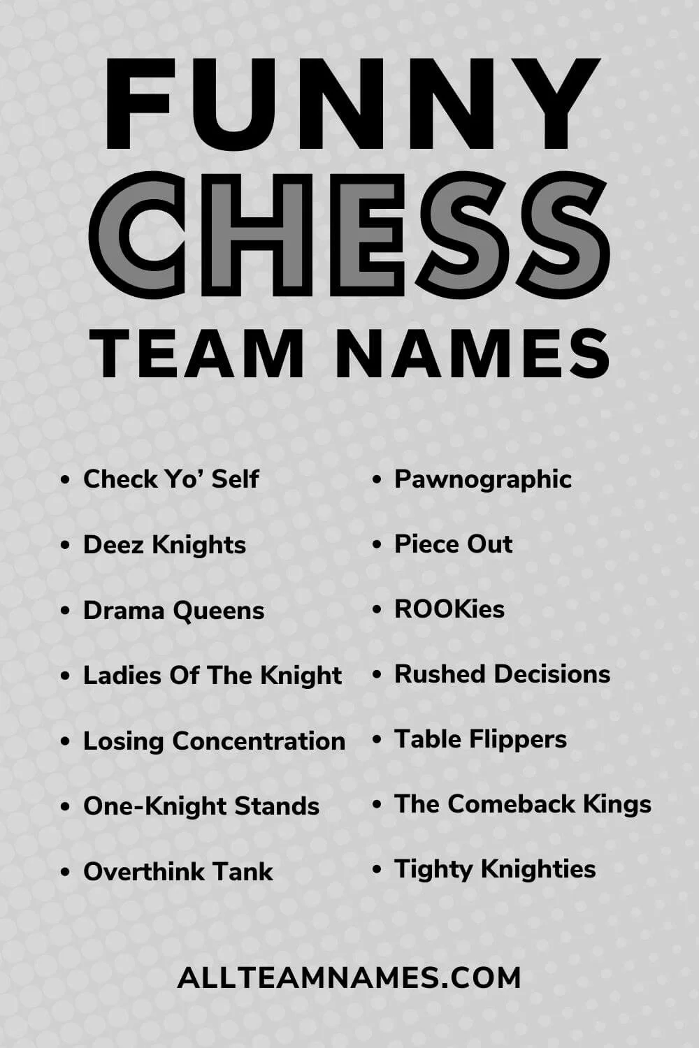 150 Clever Chess Team Names That Will Capture Your Attention