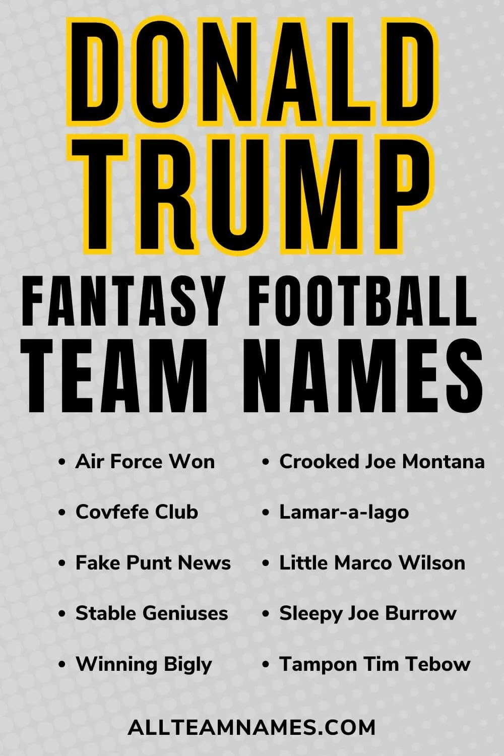 397 Fantasy Football Team Names (From Funny To Pop Culture)