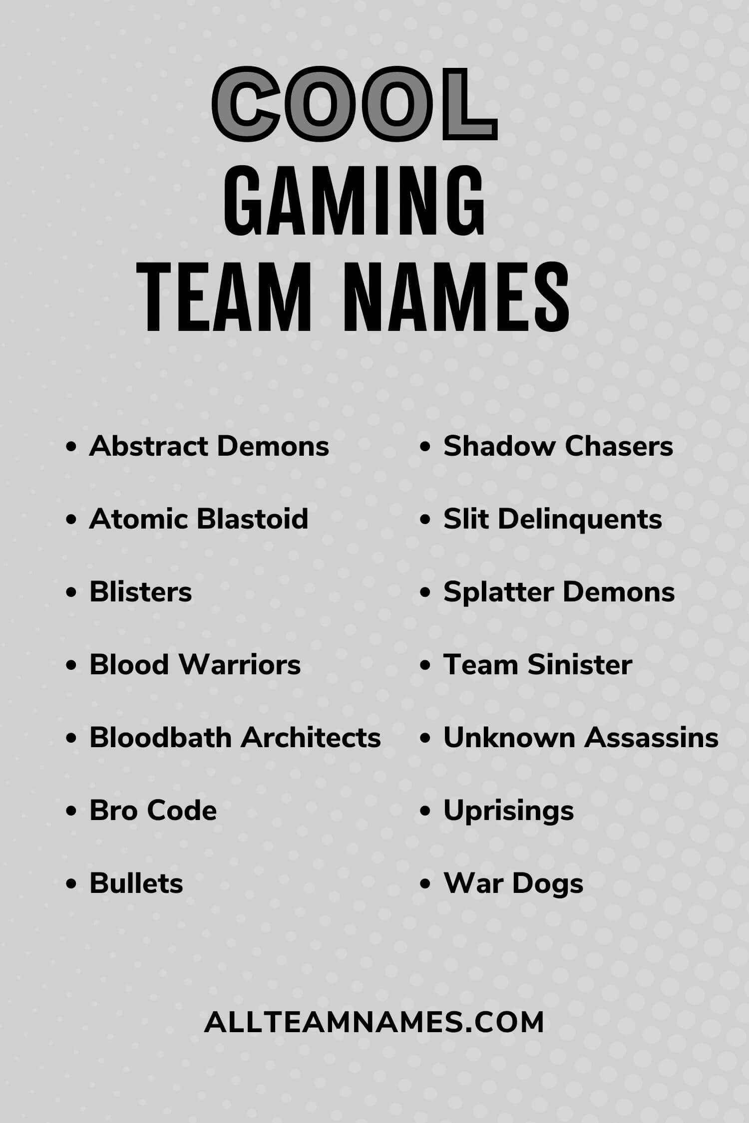 100 Unique  Name Ideas for Gamers