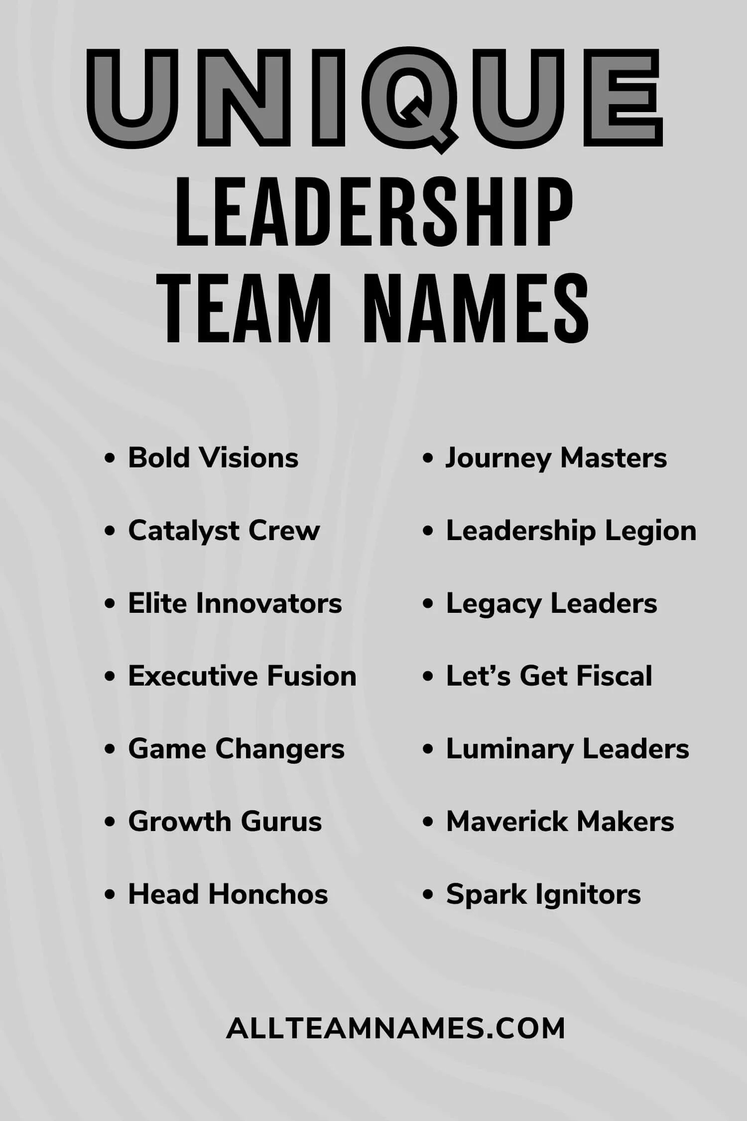 Random Manager Name 217 Leadership Team Names For Every Level Of Management