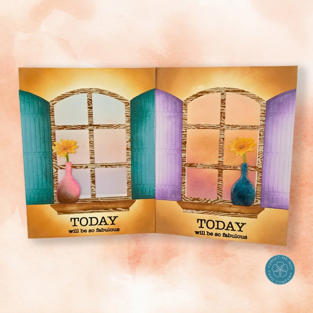 Good day, fellow crafters! ☀️✨I wanted to share this card set and extend a huge thank you to @anetvanzyl1 for teaching such a fantastic class! Her guidance made creating these sunlit window cards an absolute delight.🎨✂️💛

Follow the link in my bio 