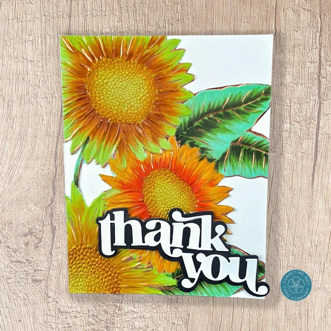 Good day, fellow crafters! 🌻 Dropping by your feed with a burst of sunshine today. I&rsquo;ve been working on this vibrant sunflower thank you card, and it was such a joy to make!

Follow the link in my bio to see more of my handmade greeting cards 