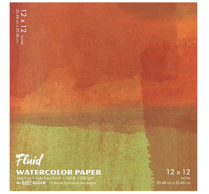 Fluid Hot Press Watercolor Paper