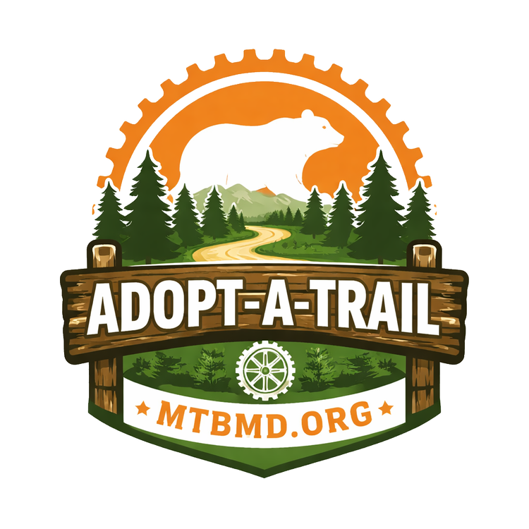MTBMD Logo for their Adopt A Trail Effort