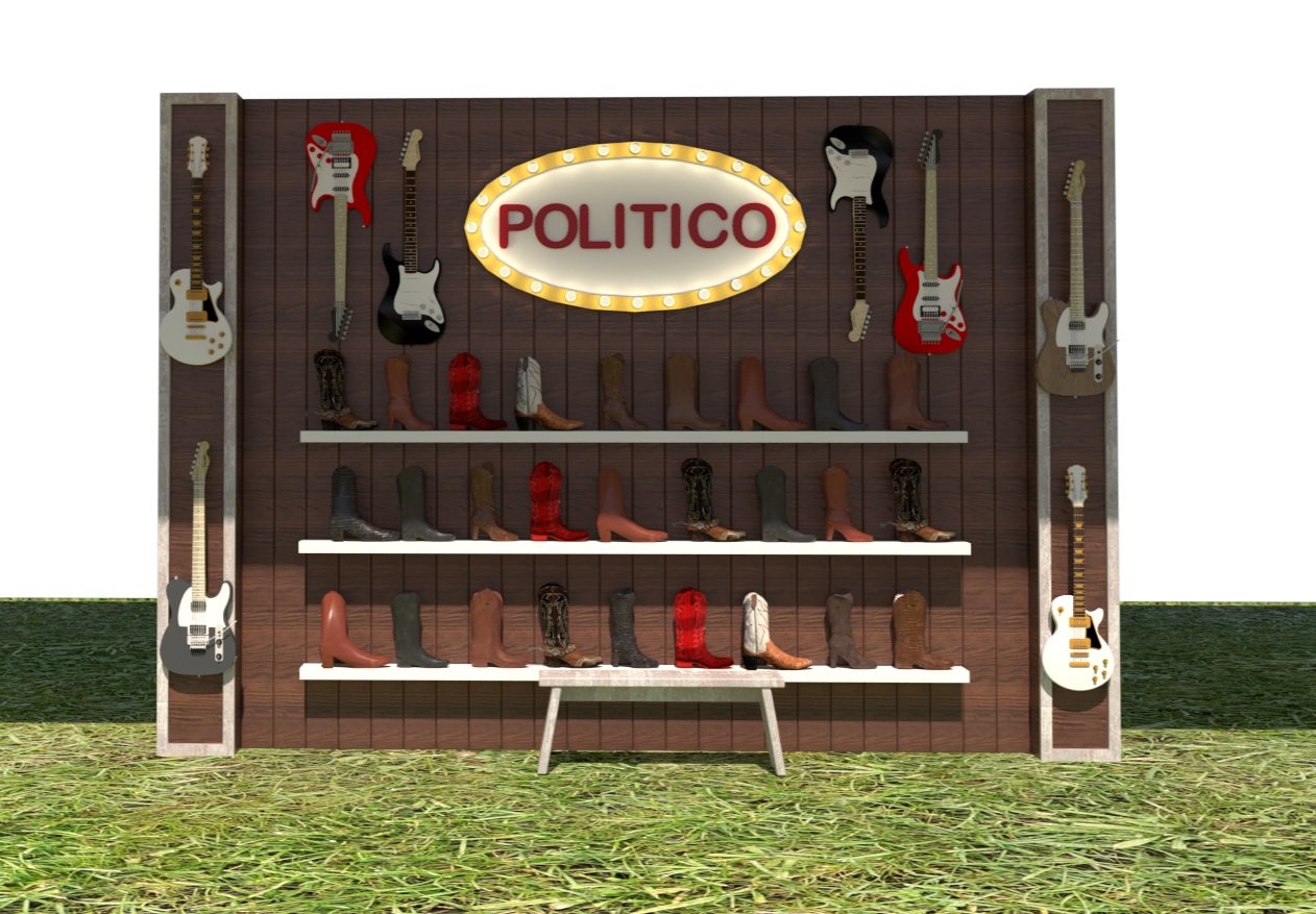 Boot Photo Wall