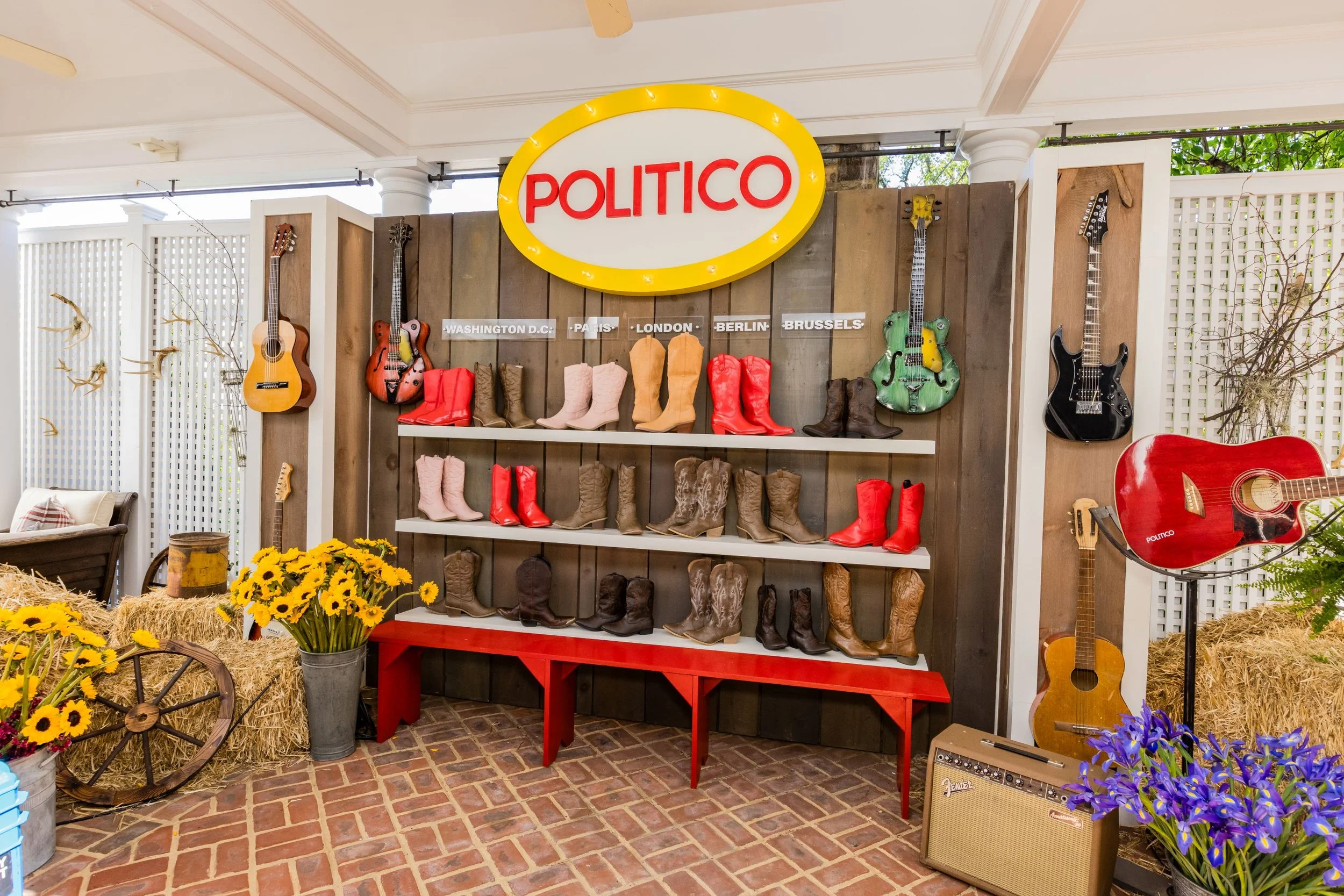Boot Photo Wall