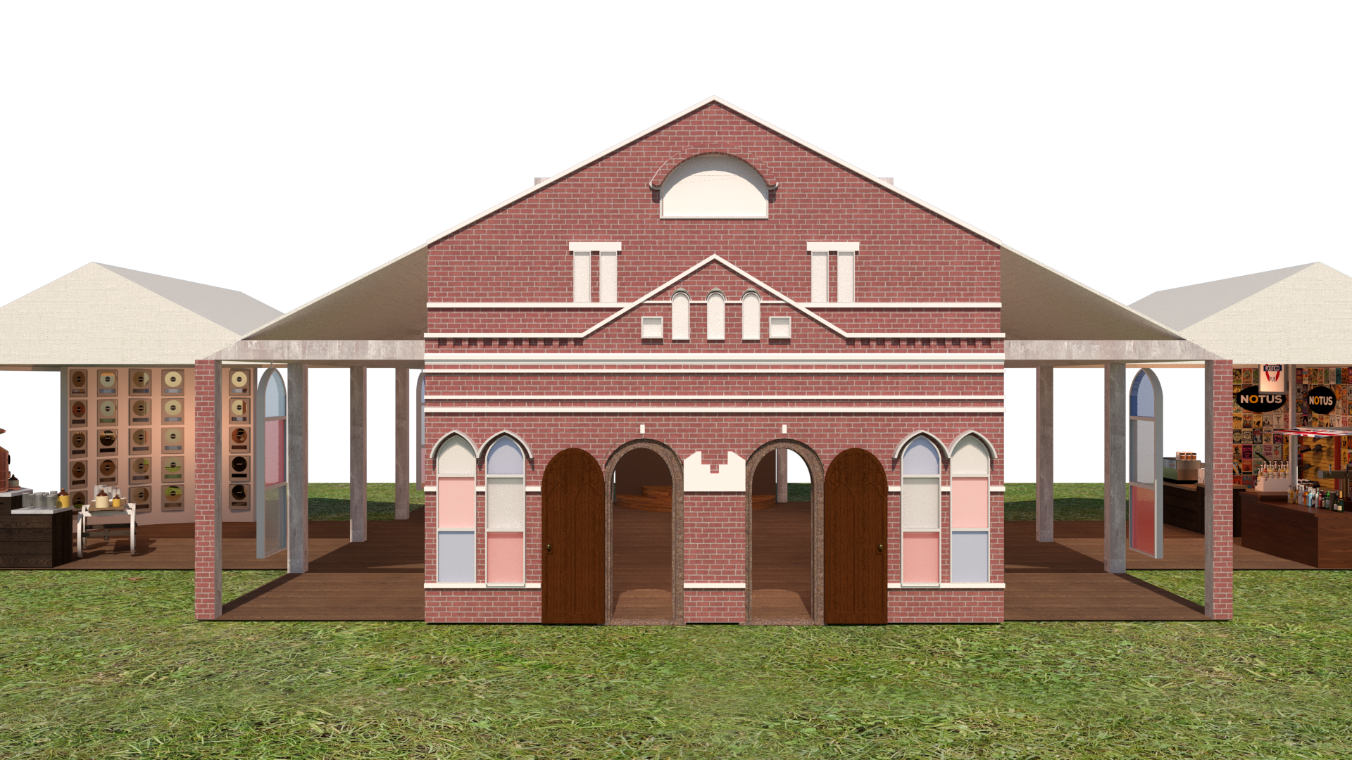 Facade of Ryman Theater