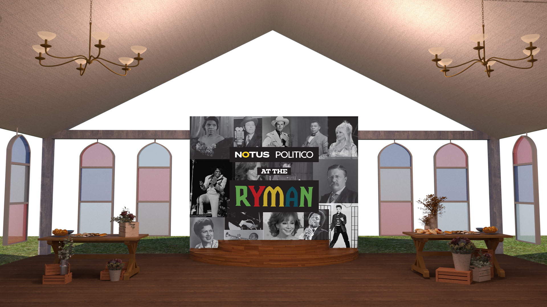 Photo Stage Wall