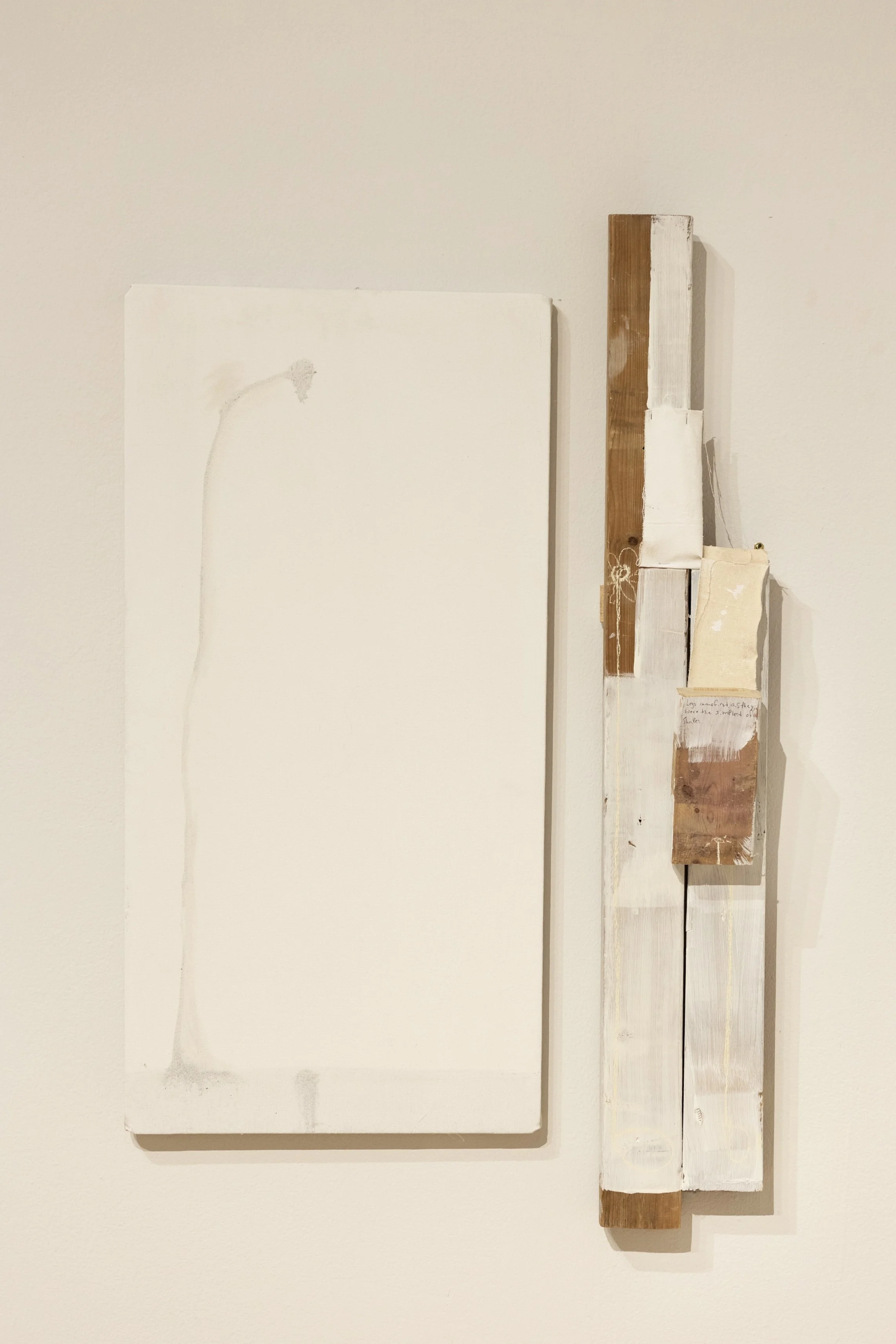 Fodder for the Foal, Wood, gesso, oil and canvas, $600