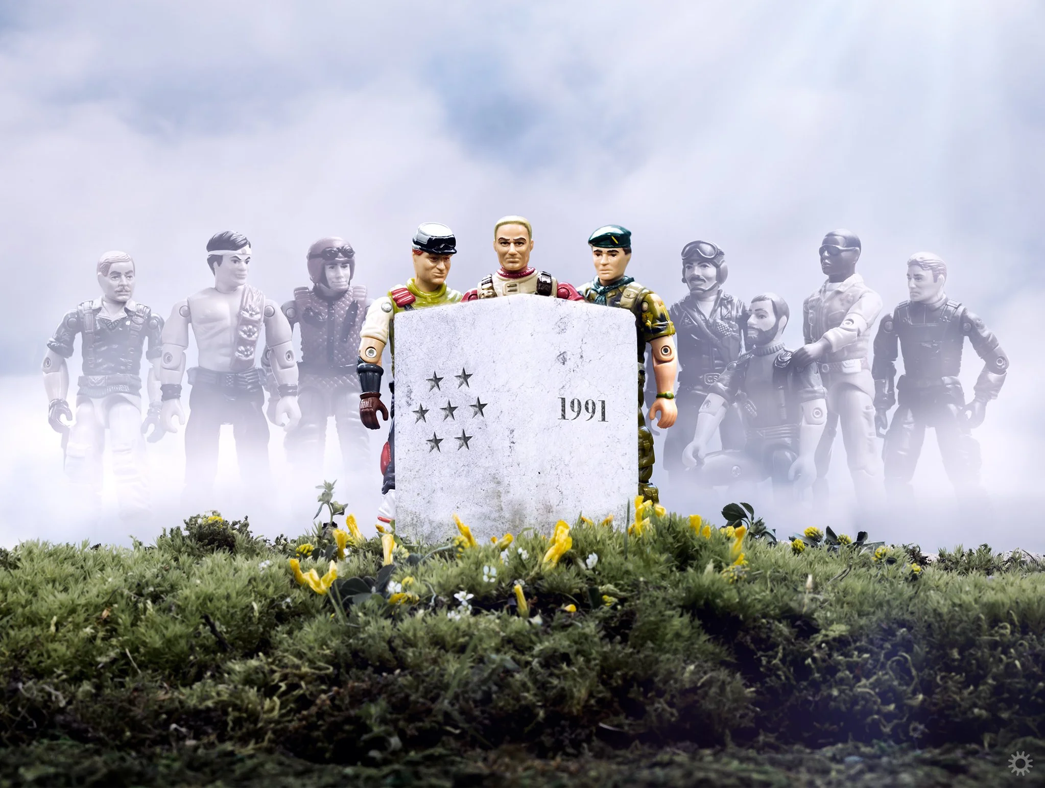 G.I. Joe A Real American Hero Duke, Falcon, and Cross Country visit the Memorial to the Benzheen Massacre that occurred in 1991 and claimed the lives of Crankcase, Quick Kick, Crazylegs, Heavy Metal, Breaker, Doc, and Thunder
