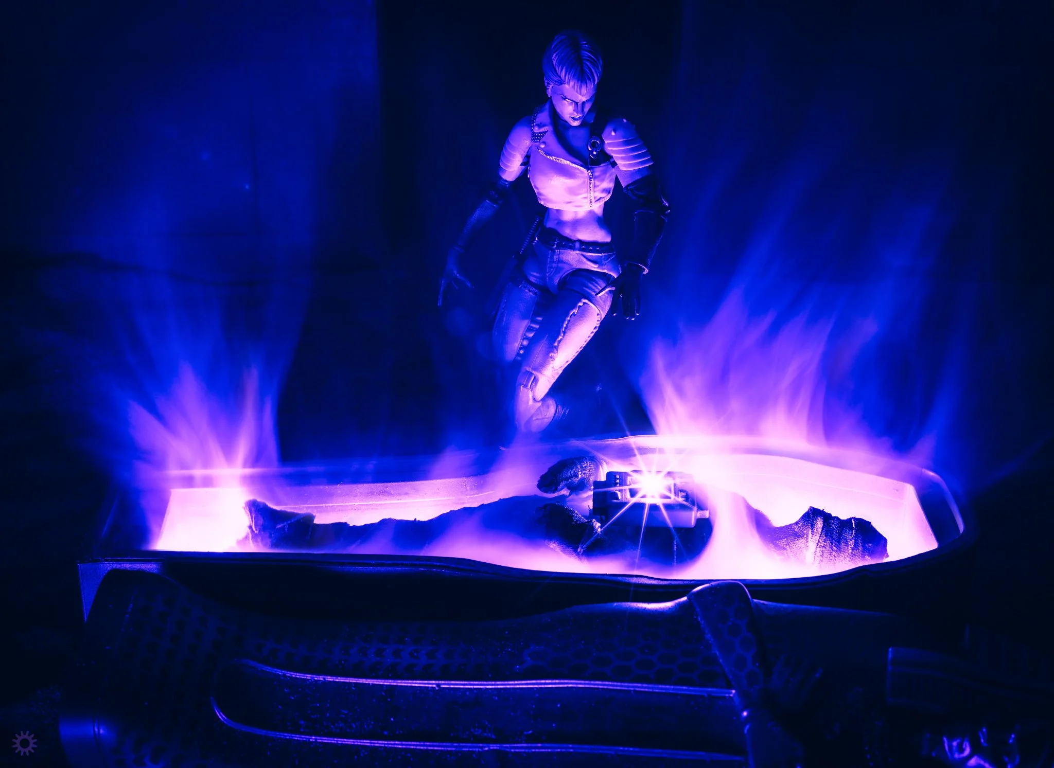 G.I. Joe Cobra Dreadnok Zarana in Egyptian General Amon Toth's Tomb