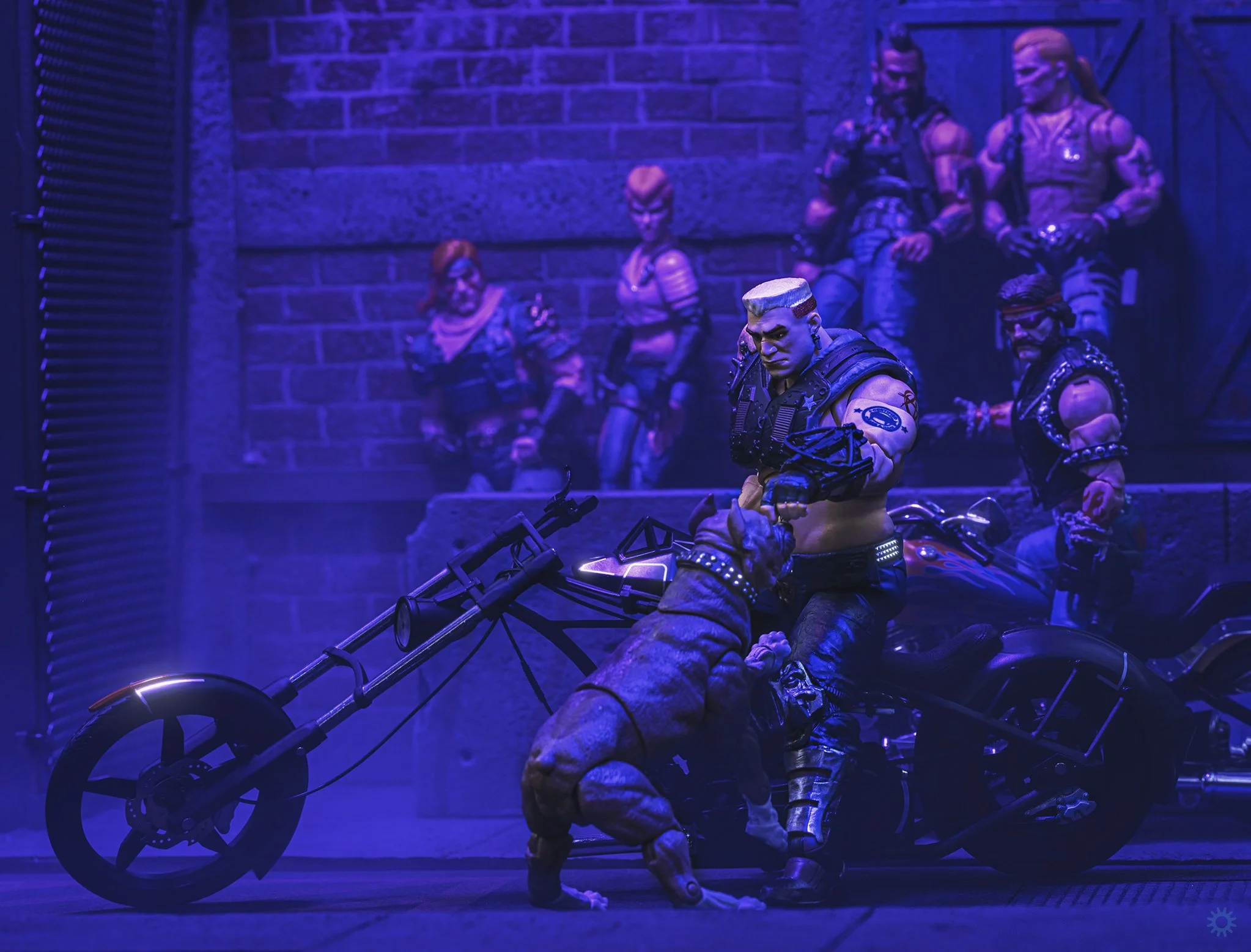 G.I. Joe Dreadnoks Road Pig and Rawkus, Torch, Zarana, Zandar, Ripper and Buzzer