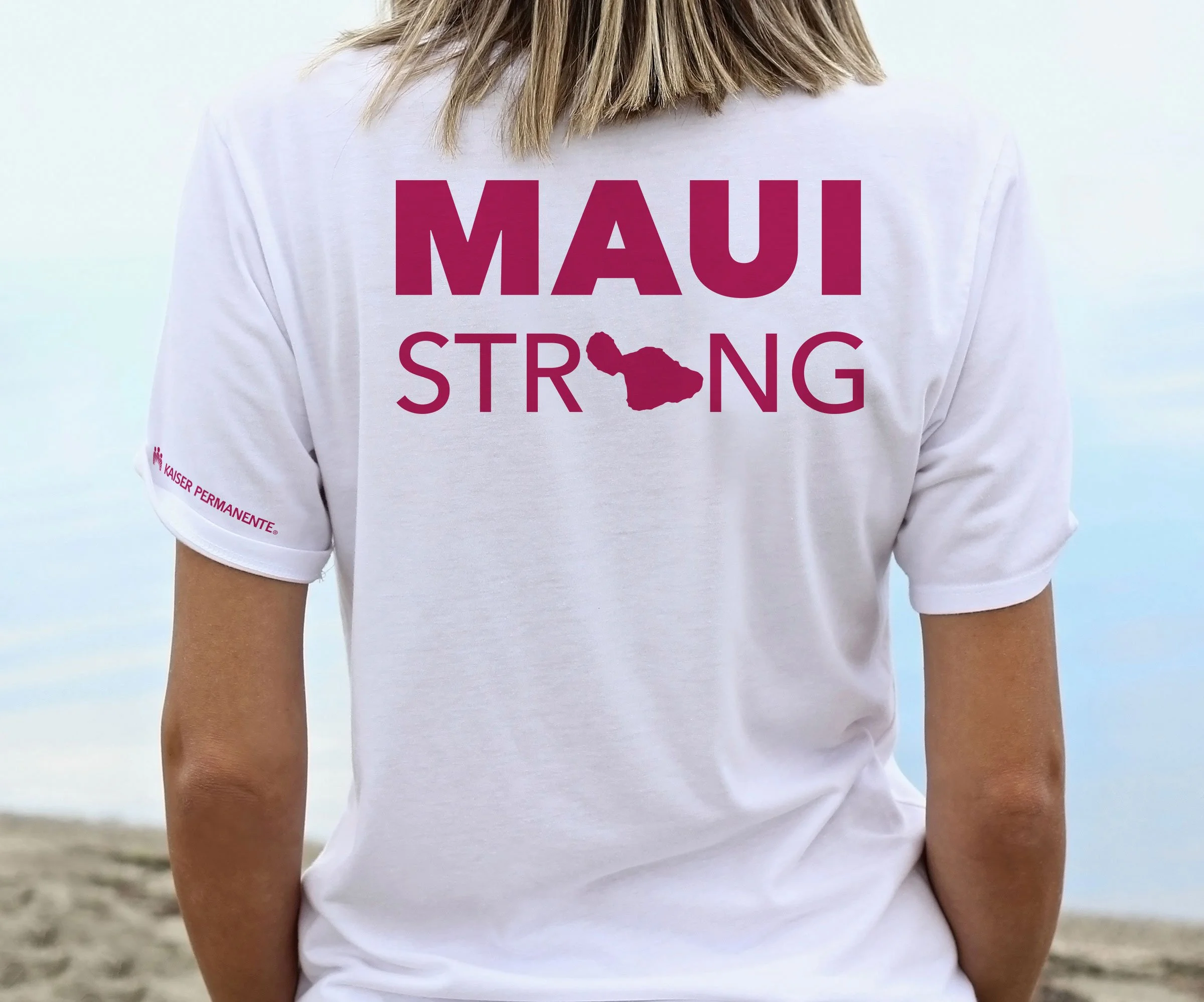 kp maui strong volunteer & employee shirt