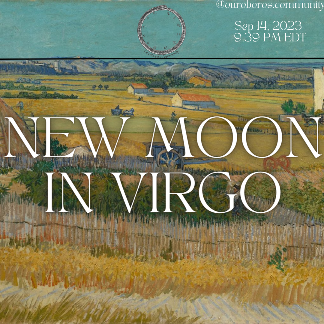 New Moon in Virgo (09/14/2023 at 9.39 PM)