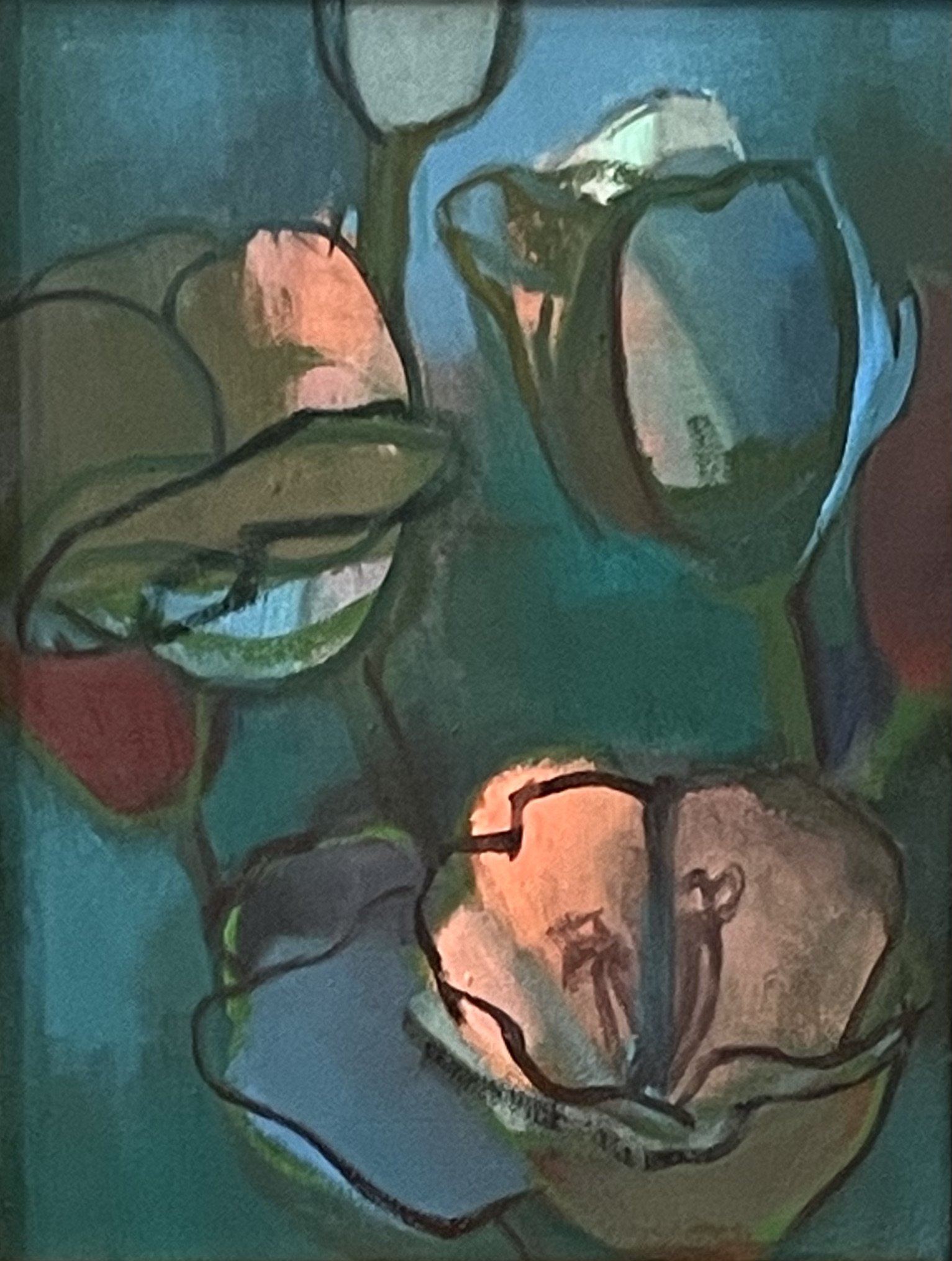 Blue Tulips (After Roy Lichtenstein)