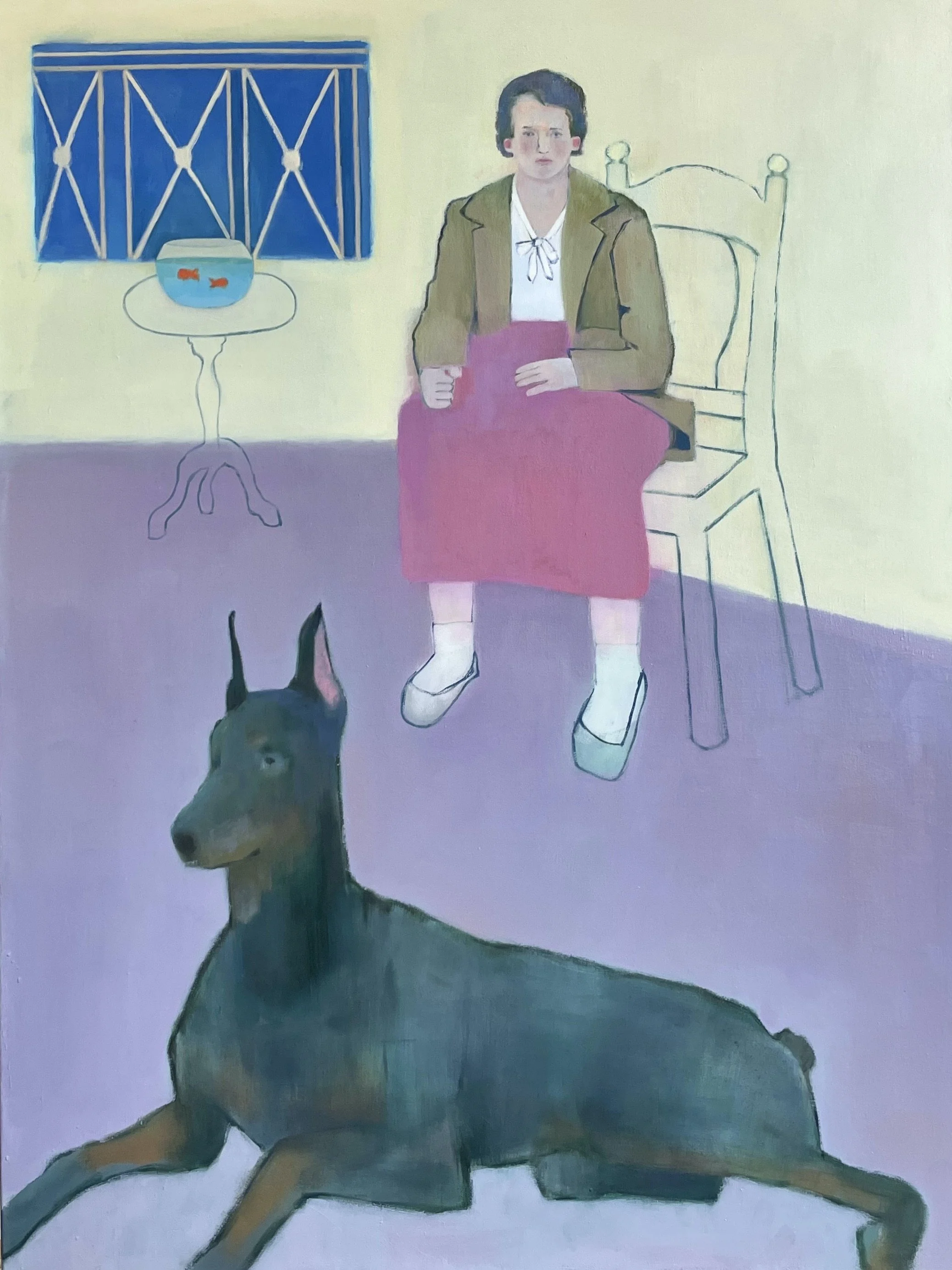 A dog makes you feel safer in your own home.