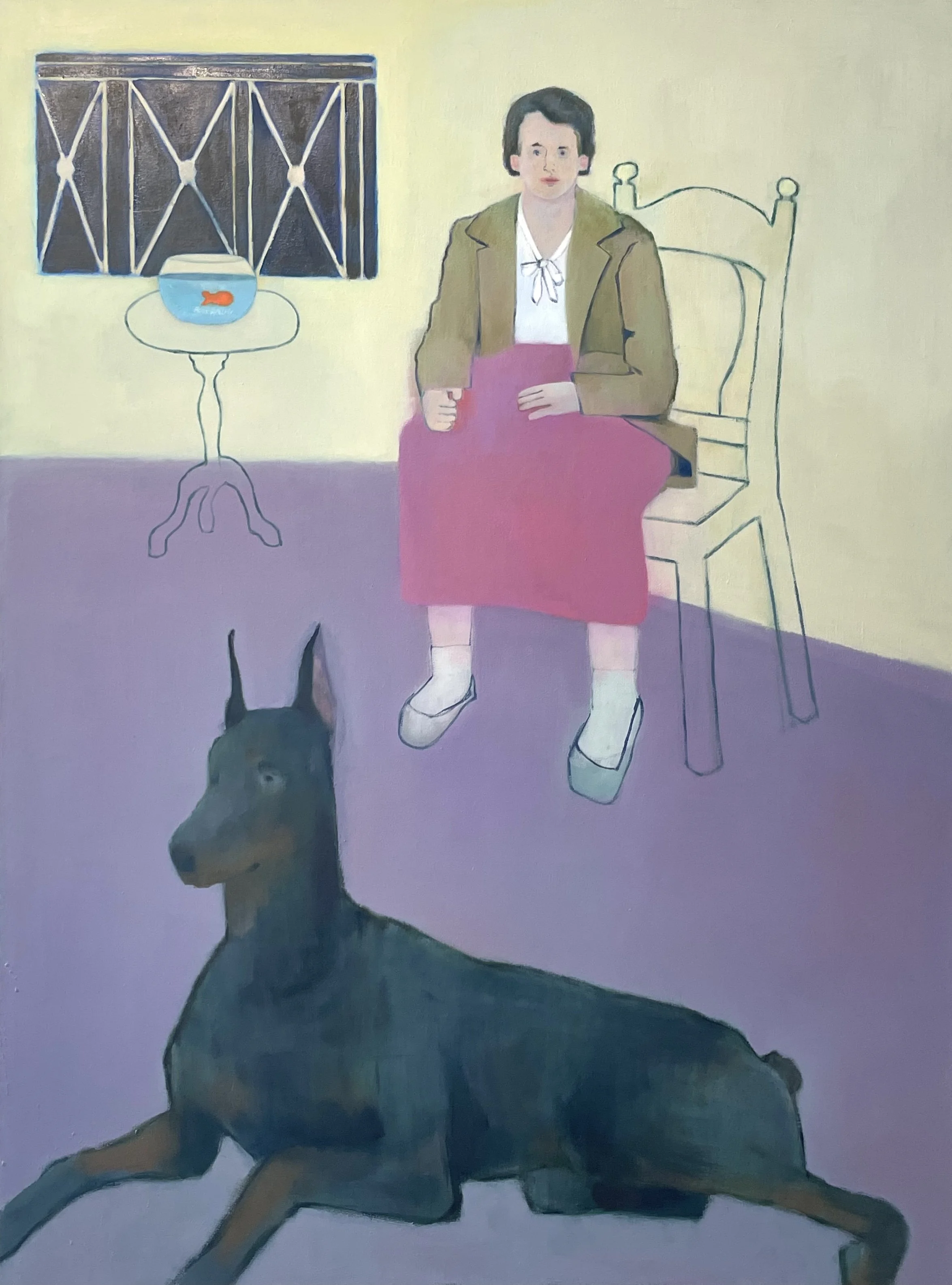 A dog makes you feel safer in your own home.