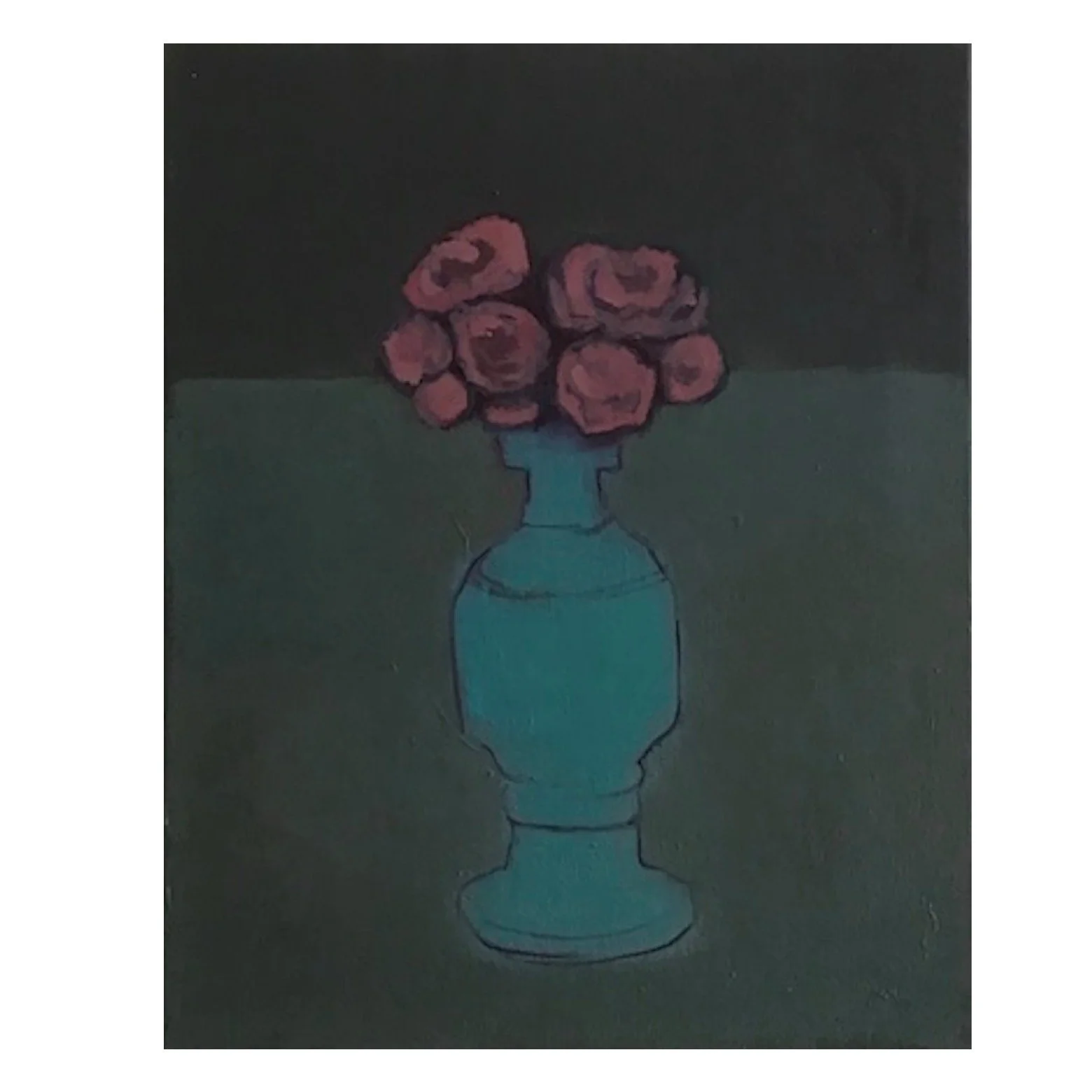 Study with Pink, Blue and Green