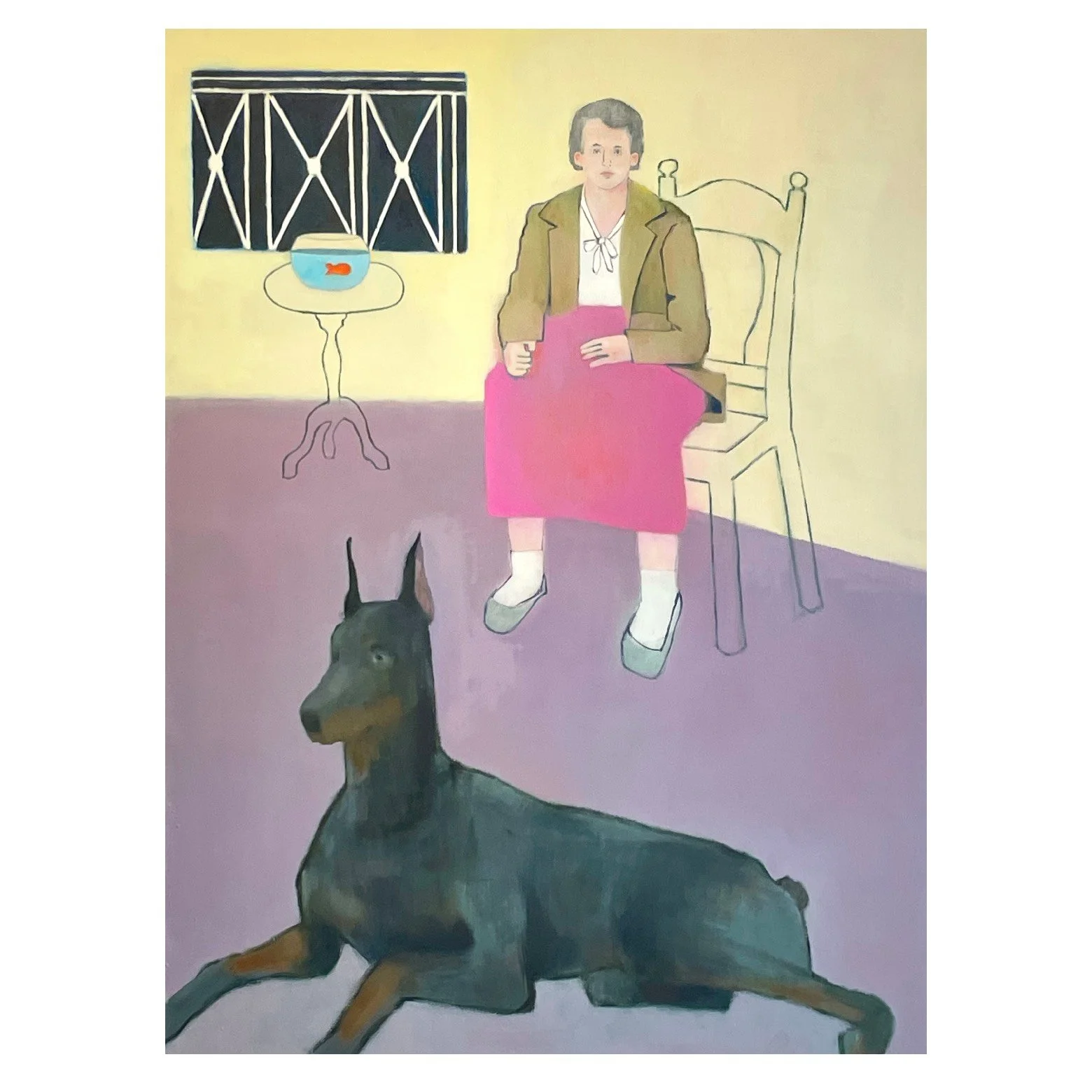 A dog makes you feel safer in your own home.