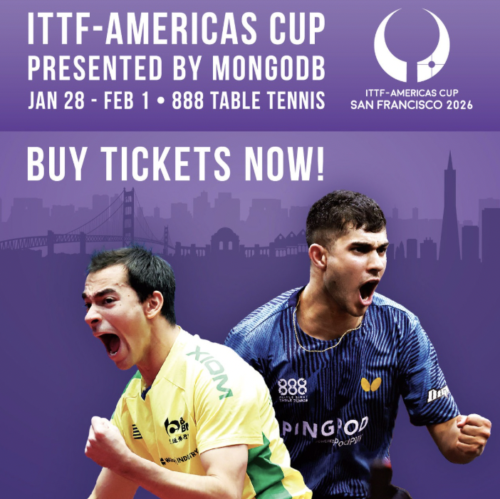 ITTF-Americas Cup San Francisco 2026 Presented by Mongo DB