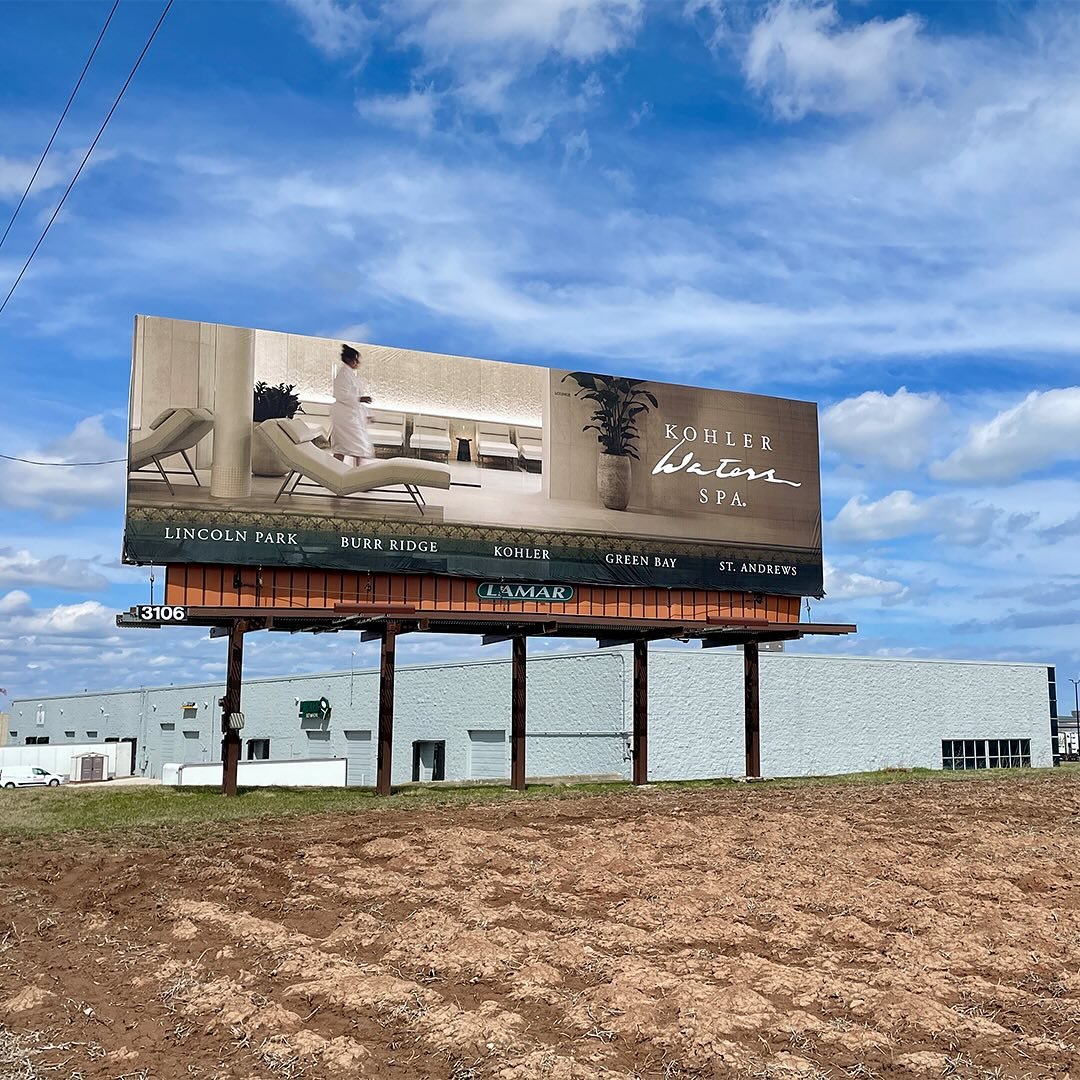 a little surprise on the way home from work, I&rsquo;m on another billboard! the unofficial blurry model for Kohler Waters Spa 💦

📍I-43 @ exit 120 (Sheboygan) 
📷: Sammy Reed 

#photography #photolife #photographer #onlocation #midwest #travel #ont