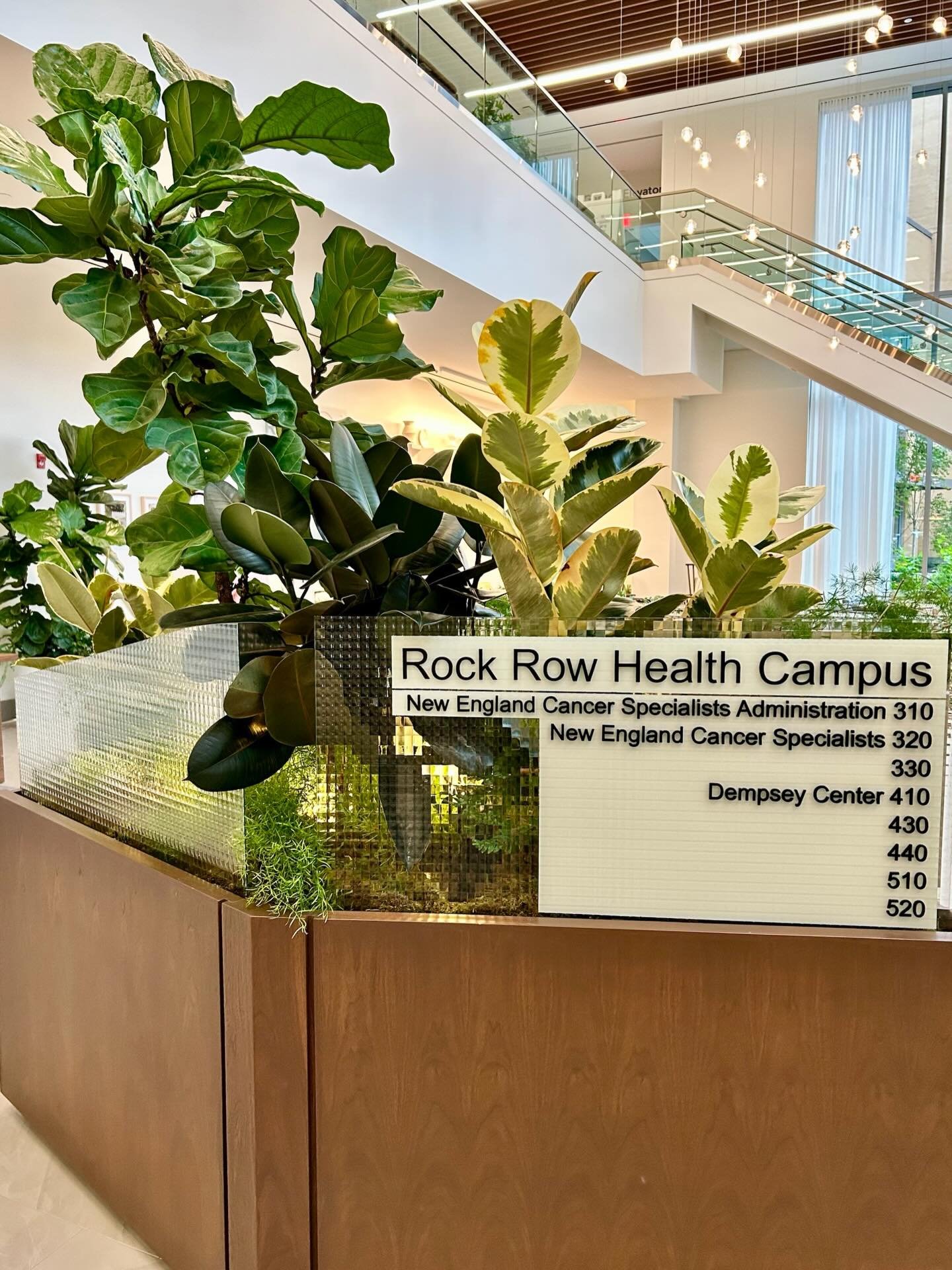 This welcome sign benefits from a little punch of backlight, don&rsquo;t you think? ✨ Three-dimensional design calls for three-dimensional lighting strategies.

+
+
Project: Rock Row Health Campus
Lobby Interiors: @mey_and_co
Lighting Design: @lighta