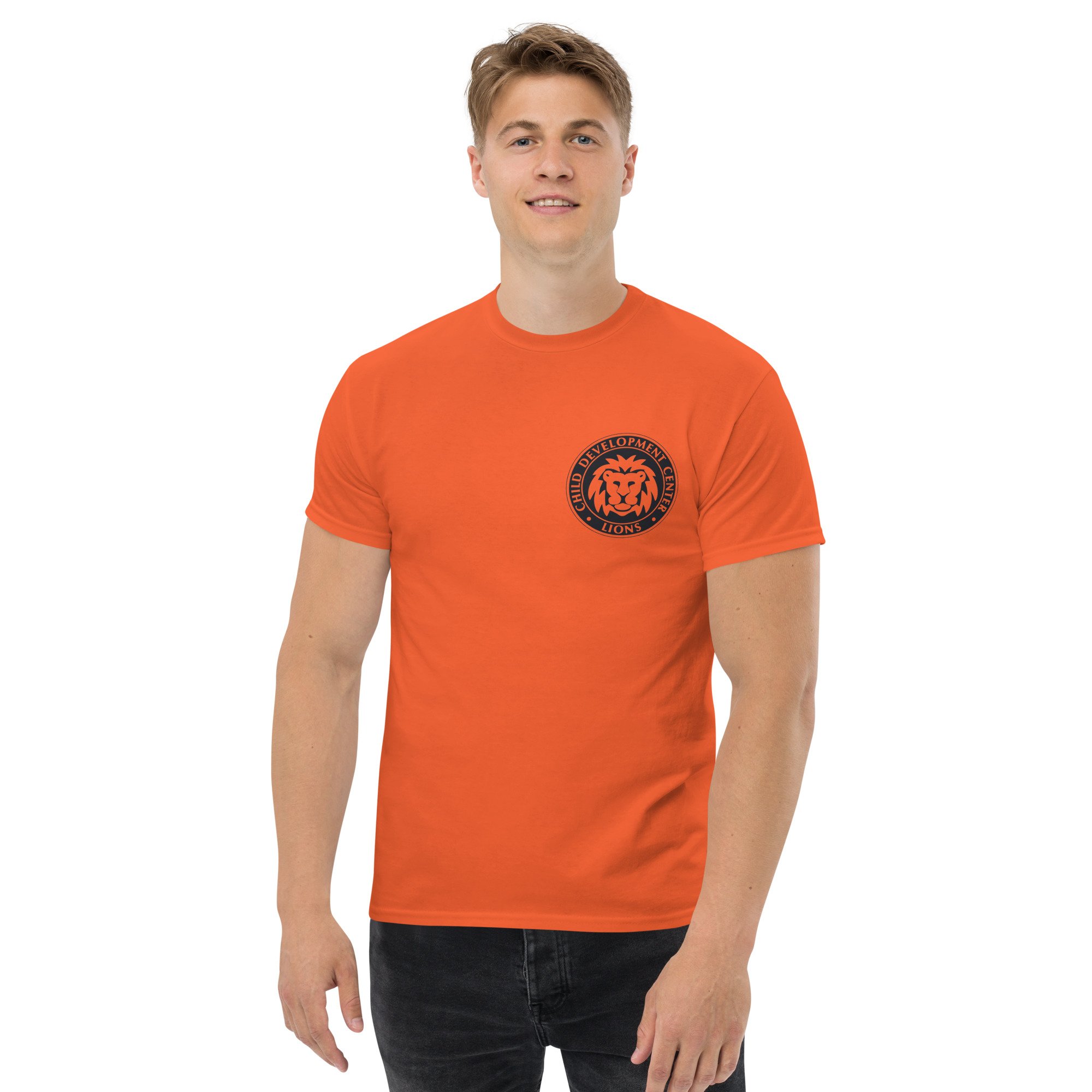 unisex-classic-tee-orange-front-66b39c8c17c1b.jpg