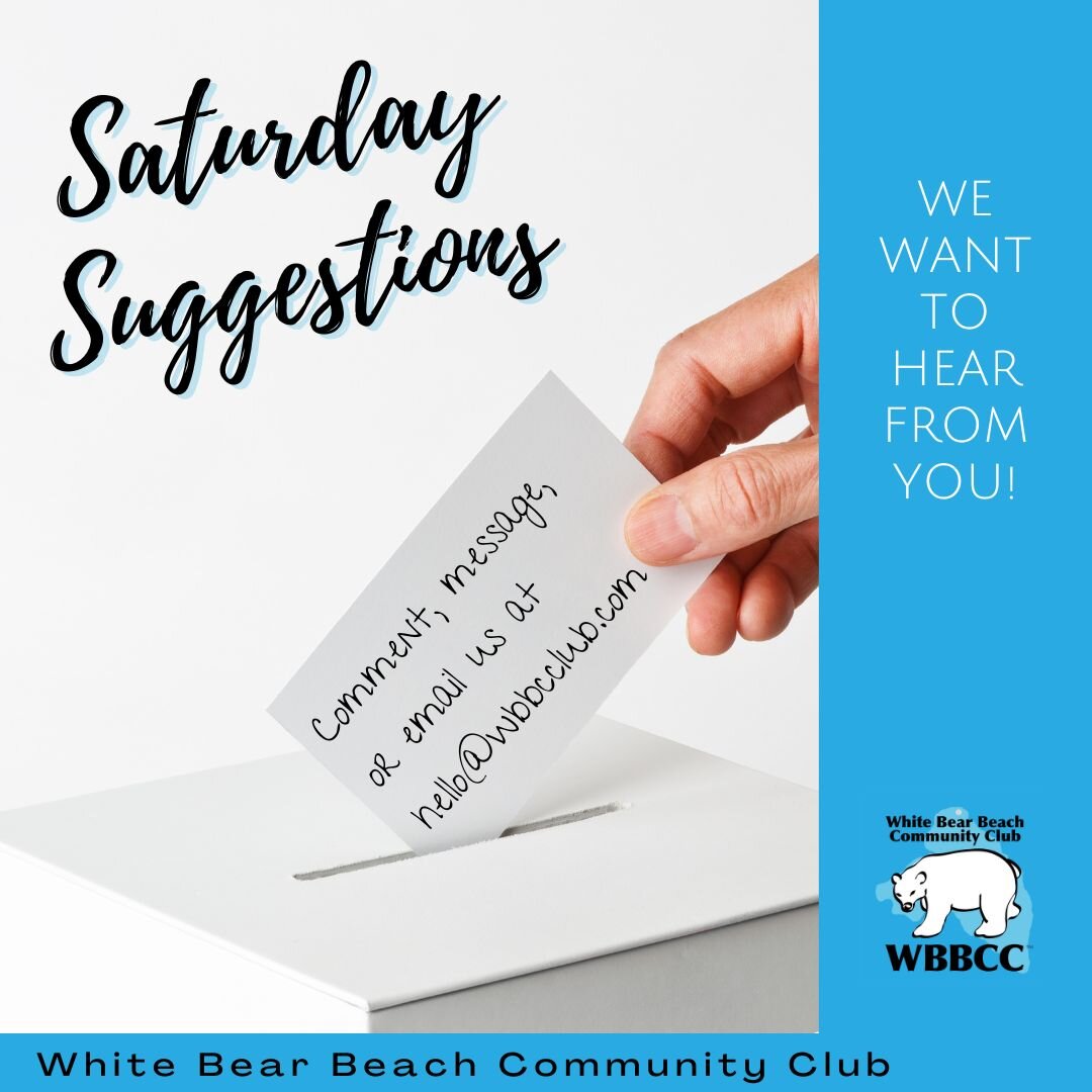 Welcome to WBBCClub Saturday Suggestions!

We welcome your comments, messages, and emails all the time. This post is a friendly reminder if there is anything WBBCClub related that you have thought of, considered sharing, had an idea about - please sh