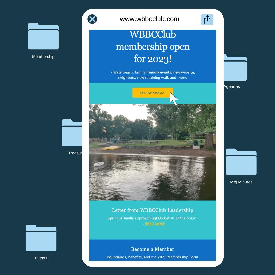 Email subscribers received notice on Sunday that WBBCClub membership is open!! Households within the boundaries that are not subscribed can expect to receive their postcards this week. www.wbbcclub.com #whitebearbeachcommunityclub #minnesota #wbbcclu