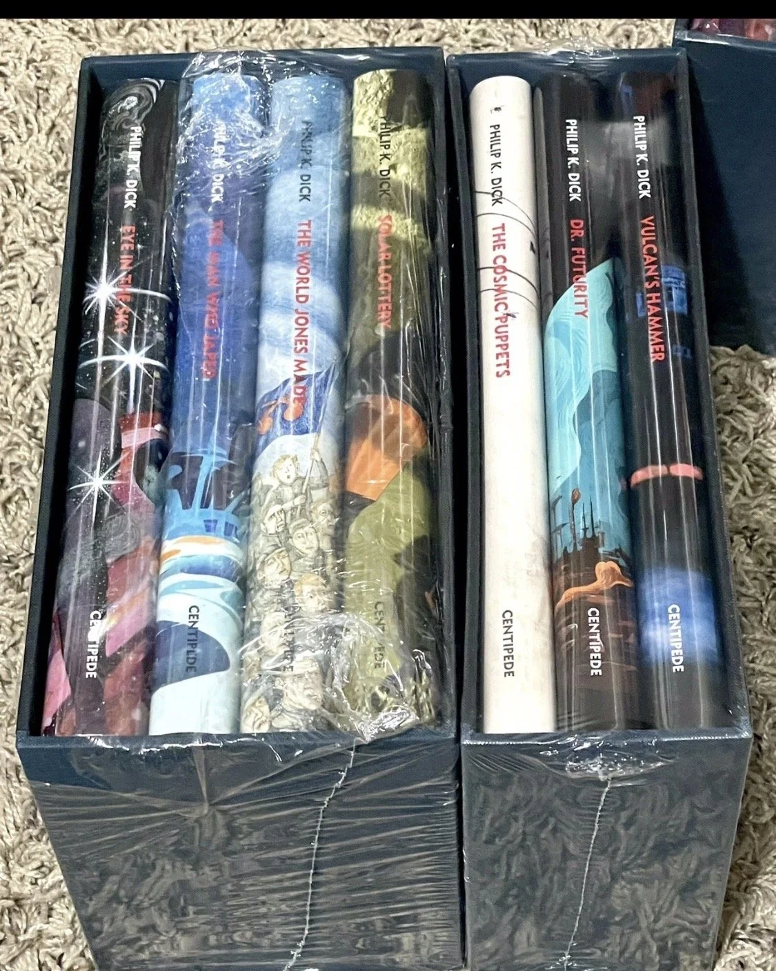 Centipede Press - Philip K Dick (sets 1 & 2) - Signed Numbered - Sealed 7 Books