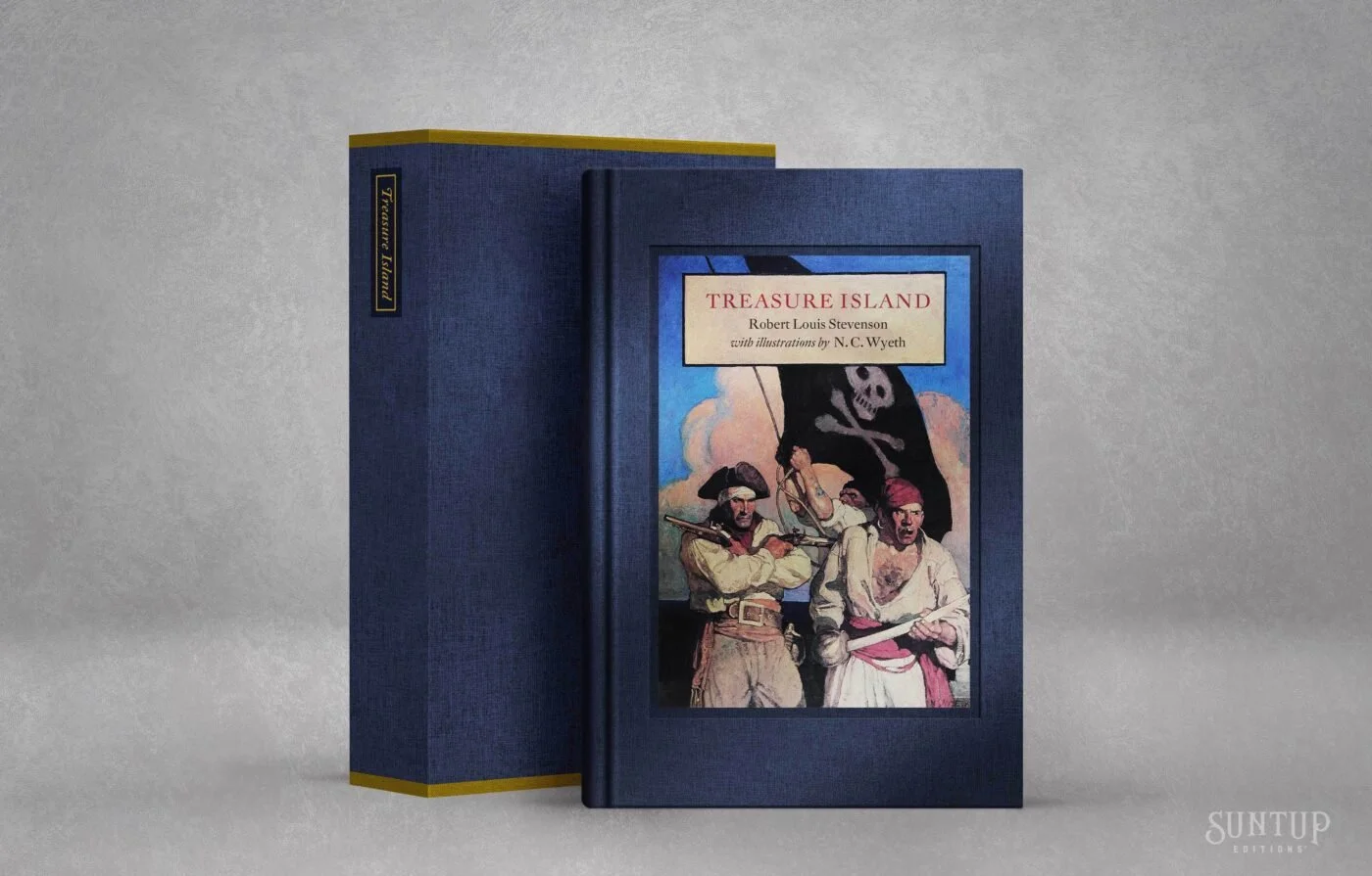 TREASURE ISLAND Robert Louis Stevenson Artist Edition SIGNED Slipcased