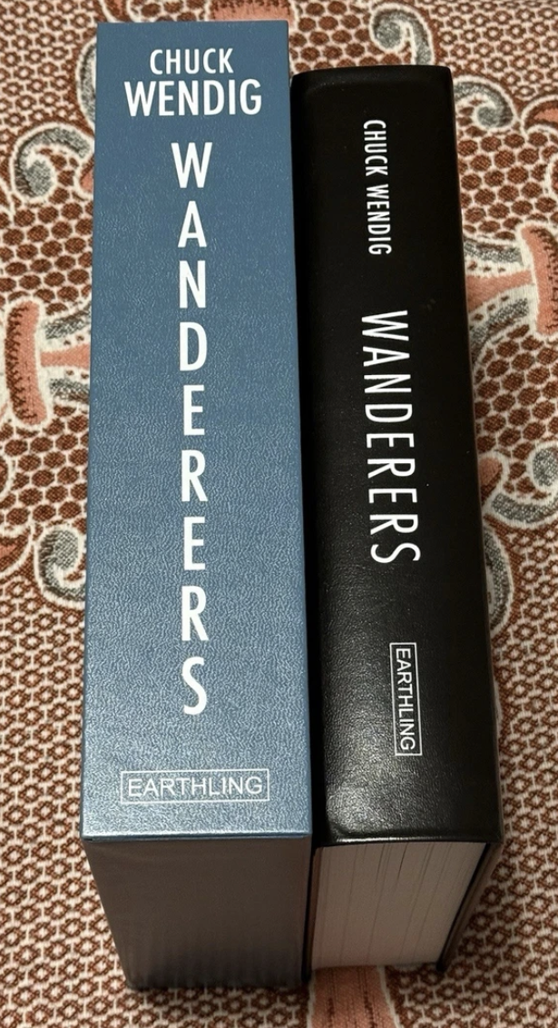 WANDERERS Chuck Wendig SIGNED/NUMBERED Earthling