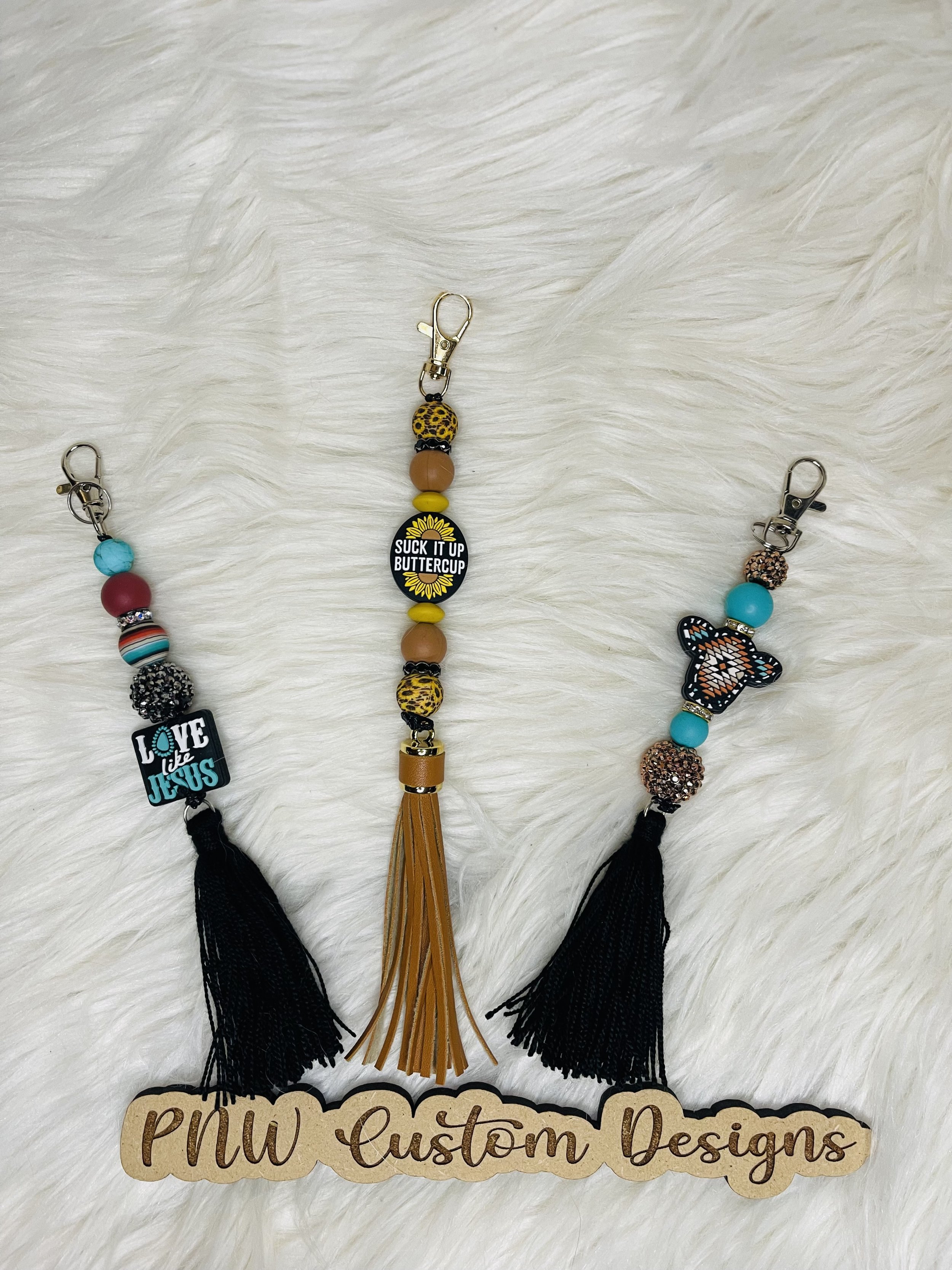 TASSEL KEYCHAINS