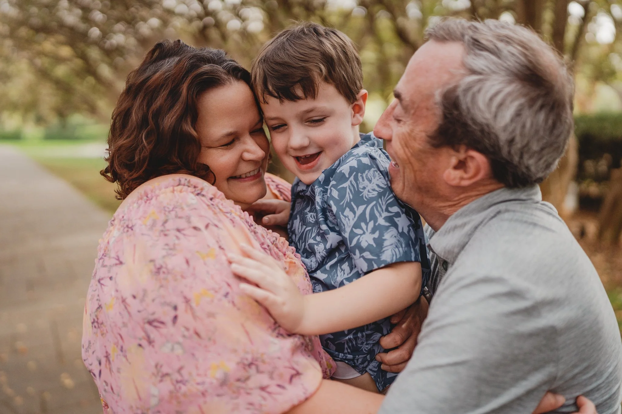 Michelle, Kenny &amp; Jaxson at the Dallas Arboretum and Botanical Gardens