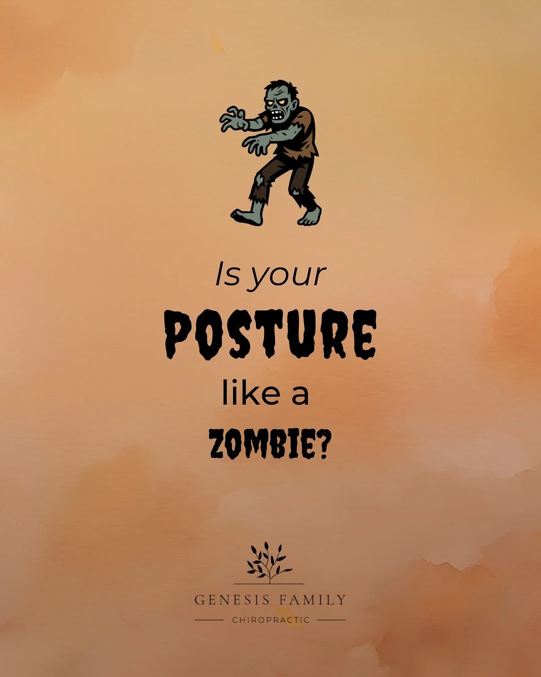 🧟&zwj;♂️ Is your posture starting to look a little&hellip; zombie-like? 👣

Poor posture isn&rsquo;t just bad habits &mdash; it&rsquo;s your body&rsquo;s stress response. When your body senses danger, it naturally curls forward to protect itself.

A