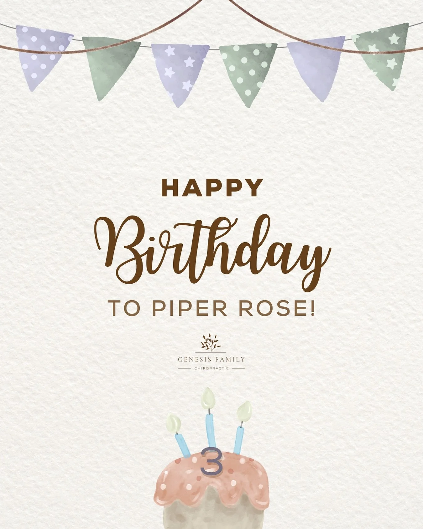 ✨ Three years of giggles, curls, and pure magic! Happy 3rd birthday to our sunshine, Piper Rose 🌸💖 You make every day brighter!

#birthday #piperrose