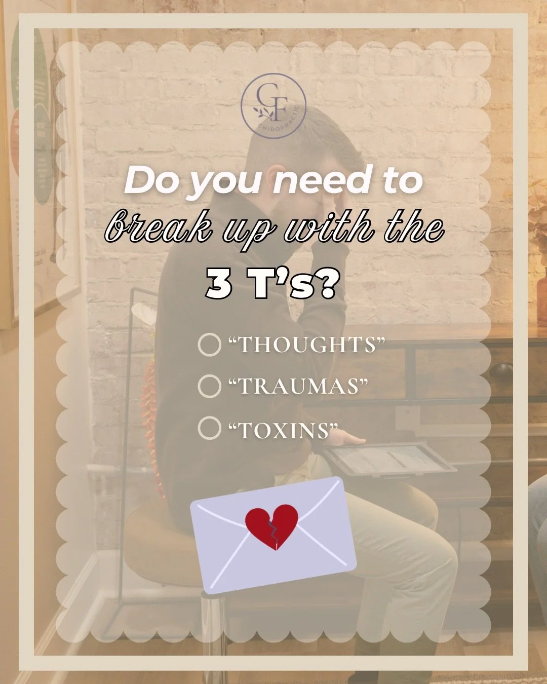 The &ldquo;3 T&rsquo;s&rdquo; &mdash; Thoughts, Traumas, and Toxins &mdash; are the three major stressors that can impact your nervous system.

Stress isn&rsquo;t just physical. It can be emotional, chemical, or mechanical &mdash; and over time, it a