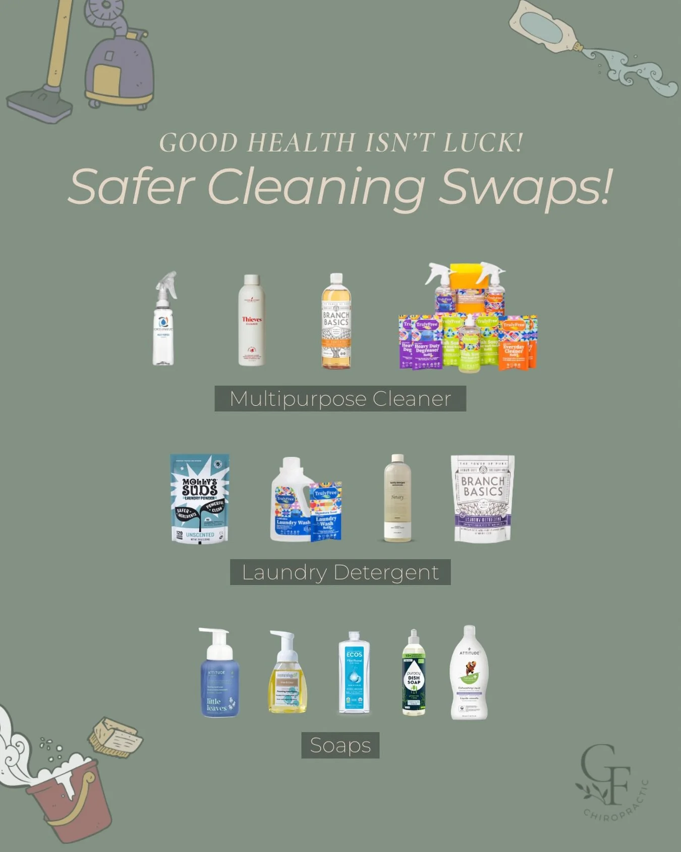 Good health isn&rsquo;t luck &mdash; it&rsquo;s built through the choices we make every day.

One simple place to start? The products we use in our homes.

Many common cleaners, detergents, and soaps contain harsh chemicals that can add to the body&r