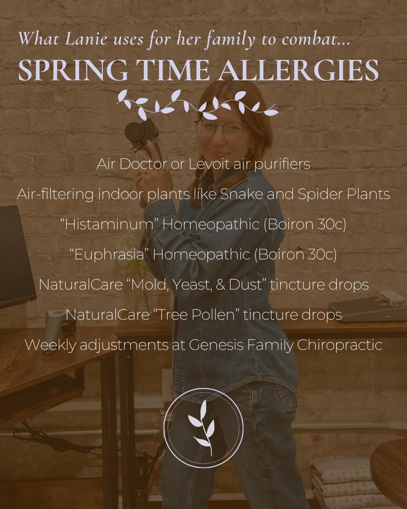 What we reach for in our home during allergy season 🌿✨

From cleaner air to natural support and consistent care, these are some of our favorite ways to help our bodies handle springtime allergies more comfortably. Small, intentional choices can make