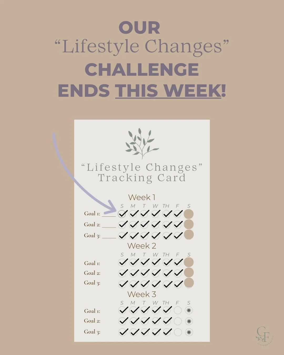 That challenge flew by! We are officially in the final stretch of our &ldquo;Lifestyle Changes&rdquo; Challenge.

Whether you&rsquo;ve been focusing on your posture, hitting that daily protein goal, or getting outside for some grounding, it&rsquo;s t