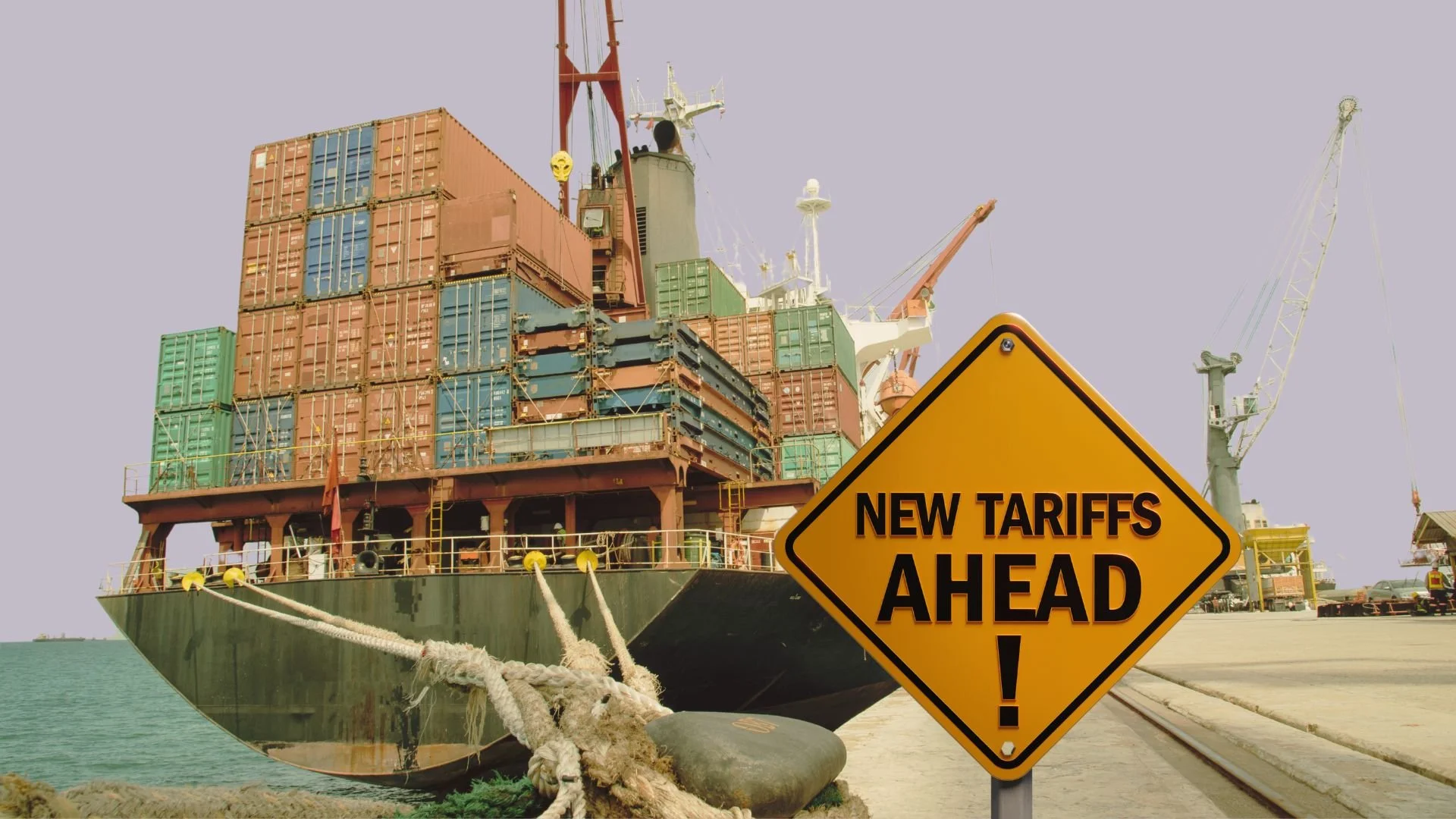 Tarifs douaniers et frontière canado-américaine