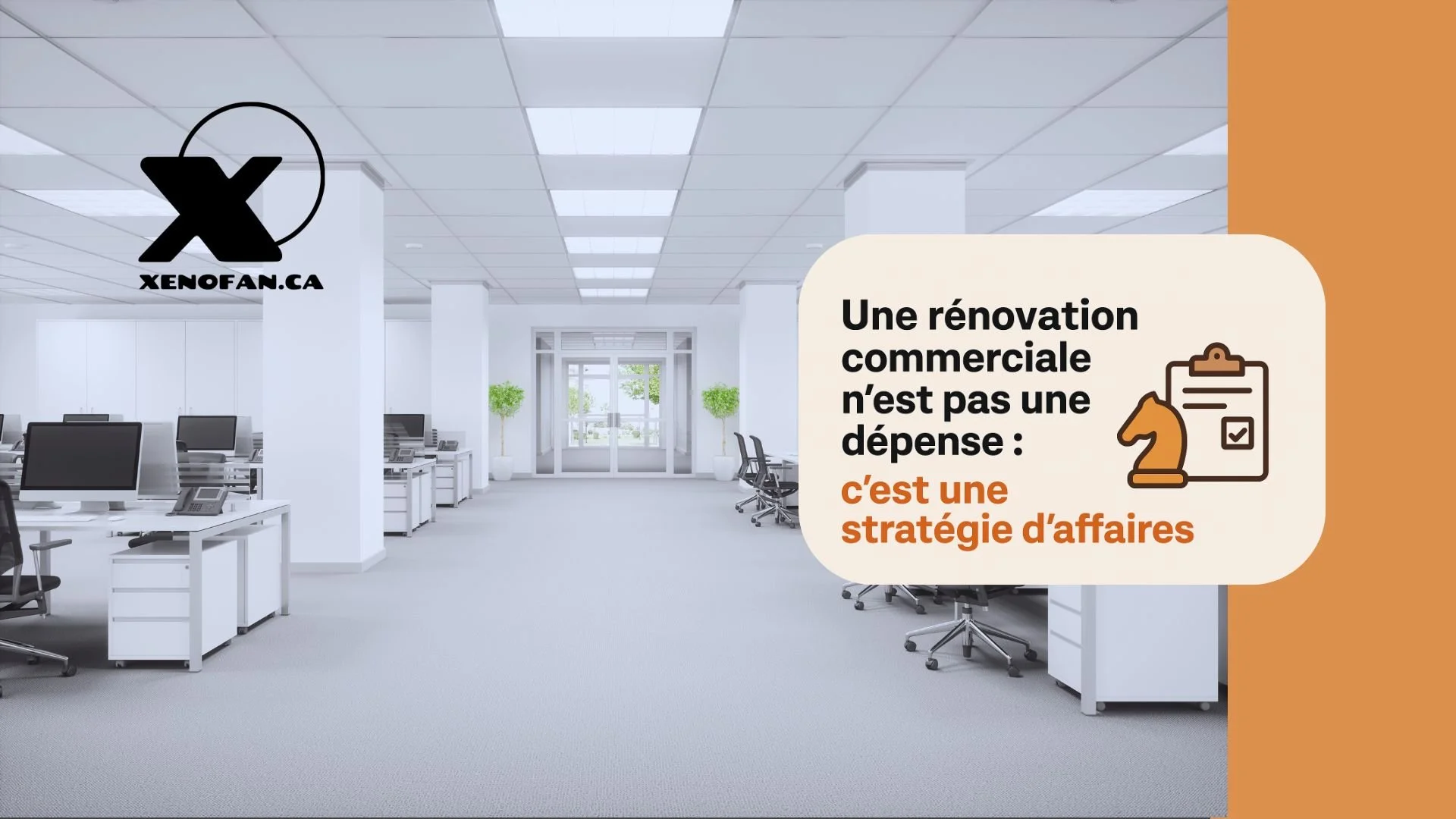 Rénovation commerciale : Une stratégie, pas une dépense