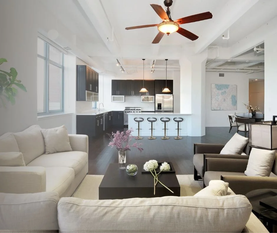 Inteérieur de maison aménagée après agrandissement