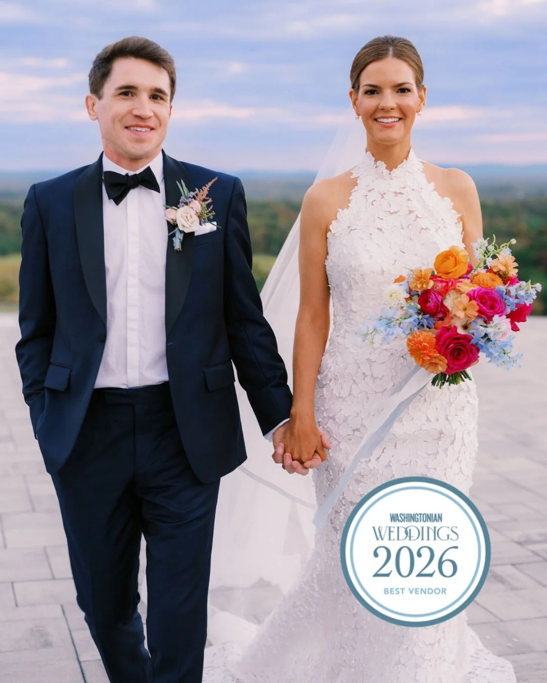 Washingtonian Weddings 2026 Best Vendor.
Three years in a row.

To be recognized again by Washingtonian &mdash; and selected among the very best in our region &mdash; is something I do not take lightly.

This work is deeply personal to me. Each weddi