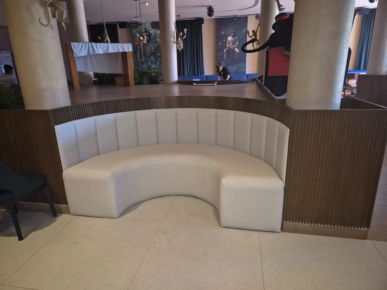 Fabricación de booths para el restaurante en el Hotel Grand Sirenis Riviera Maya Resort & Spa