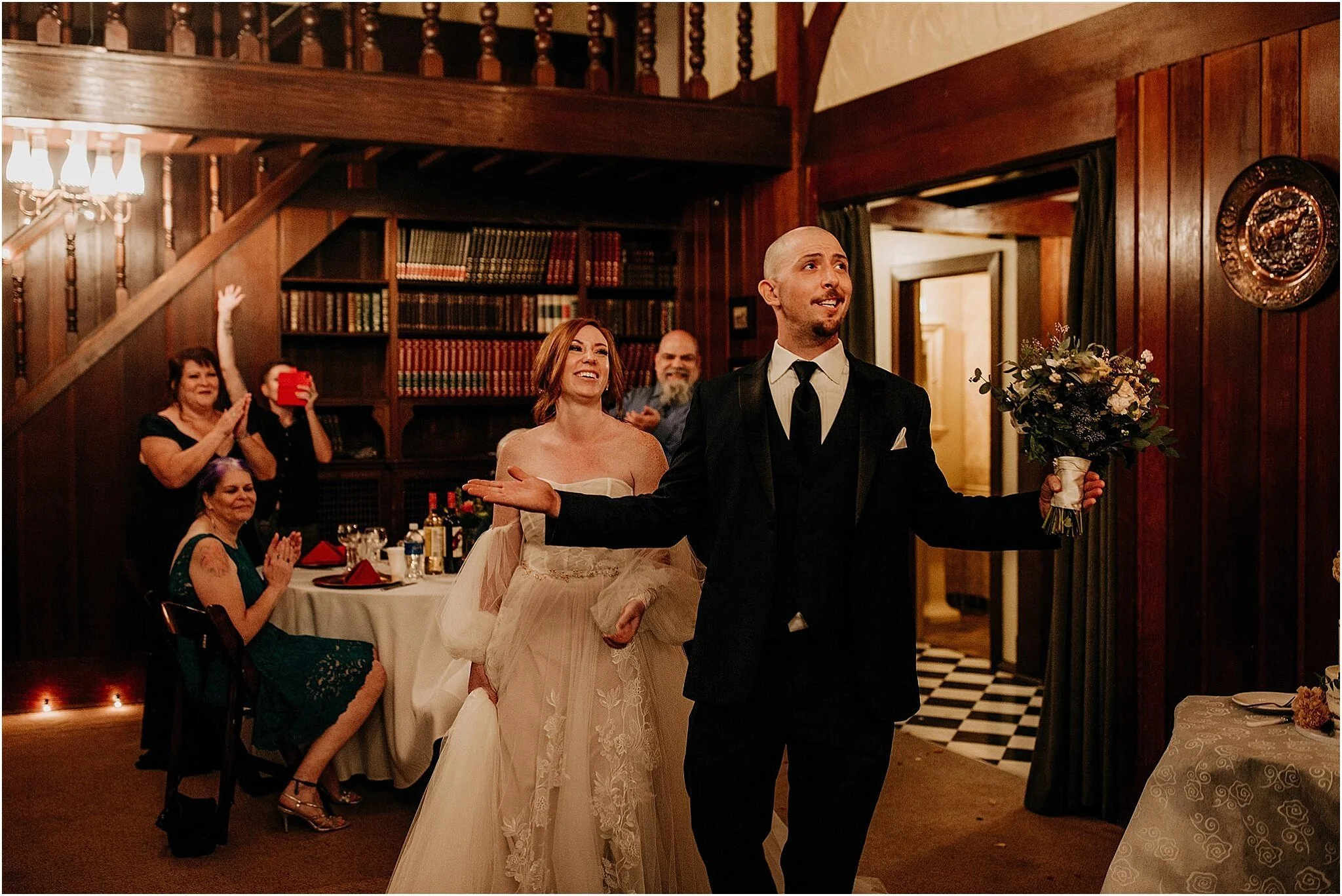 intimate wedding reception Minnekhada Lodge Port Coquitlam BC