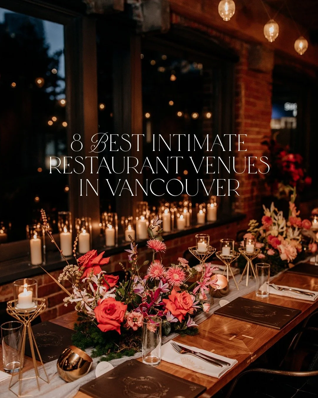 Your local wedding photographer + wannabe foodie reporting for duty🫡 Combining my personal love for restaurants and photographing weddings has introduced me to some of the best non-traditional, intimate wedding venues in Vancouver! 

Choosing a rest