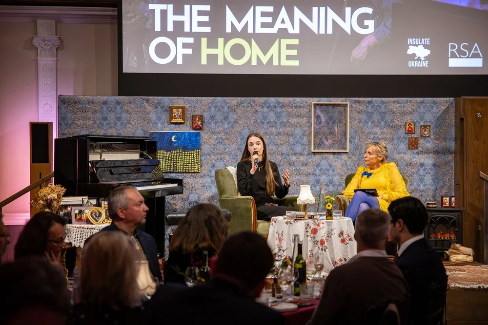 Insulate Ukraine raises over £200,000 for emergency replacement windows at The Meaning of Home event