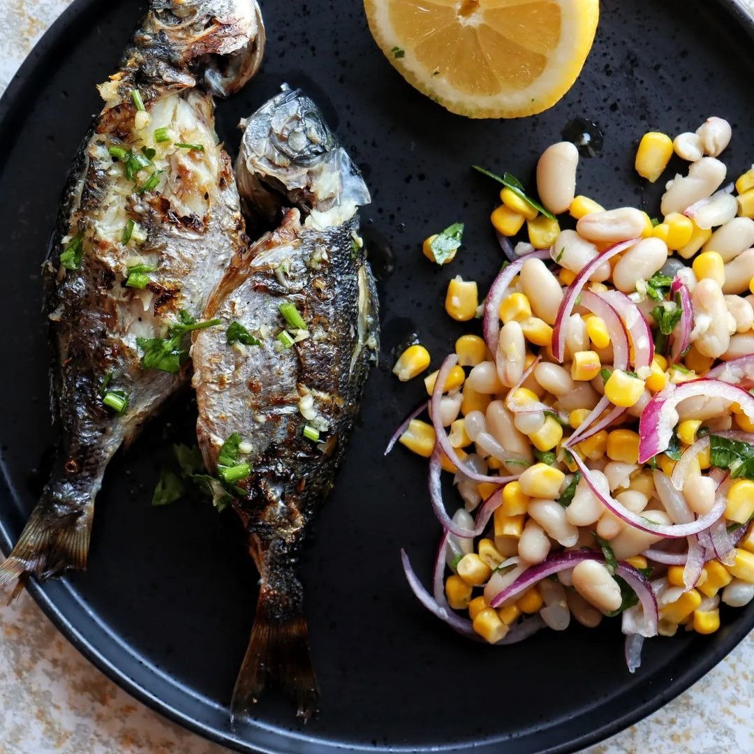 Grilled Sea Bream